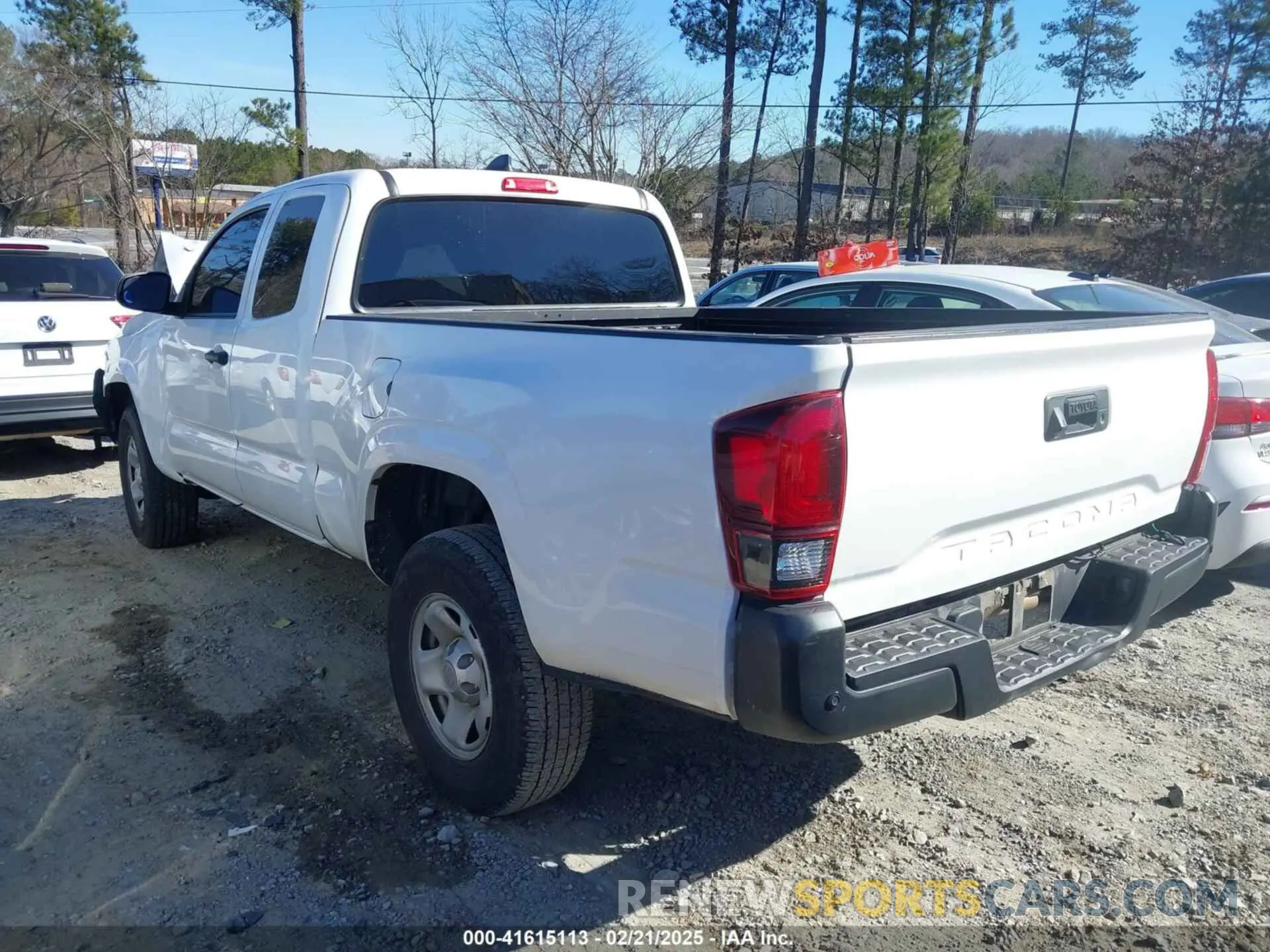 3 Photograph of a damaged car 5TFRX5GN5LX172392 TOYOTA TACOMA 2020