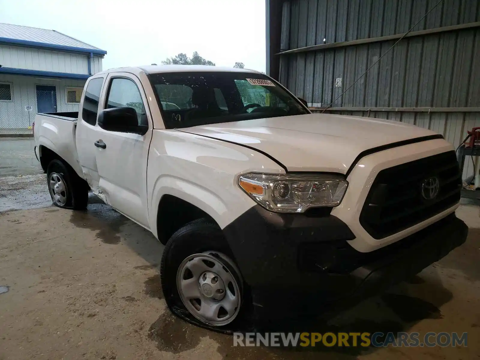 1 Photograph of a damaged car 5TFRX5GN5LX173848 TOYOTA TACOMA 2020