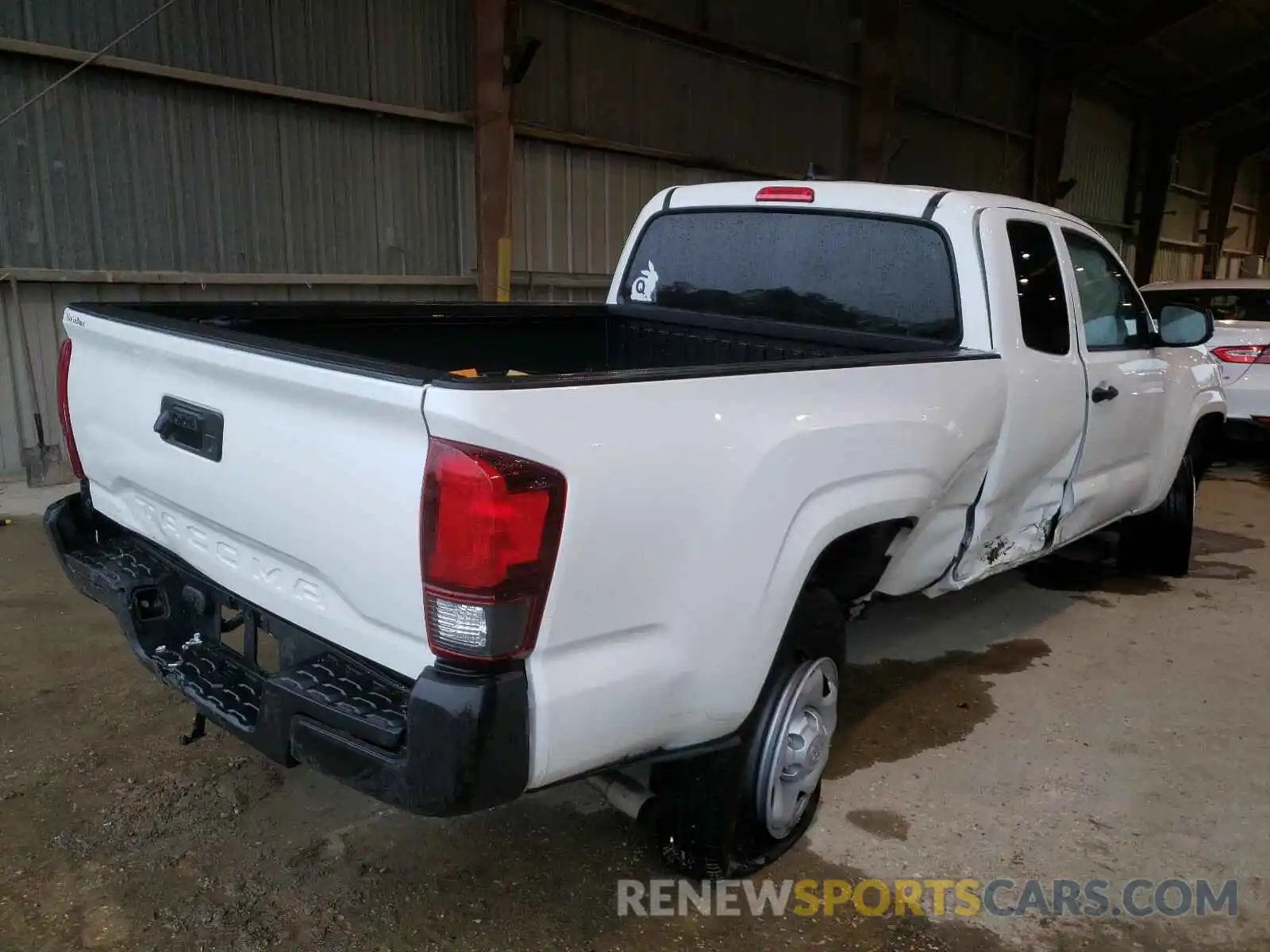 4 Photograph of a damaged car 5TFRX5GN5LX173848 TOYOTA TACOMA 2020