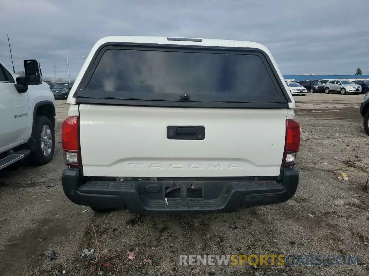 6 Photograph of a damaged car 5TFRX5GN5LX175373 TOYOTA TACOMA 2020