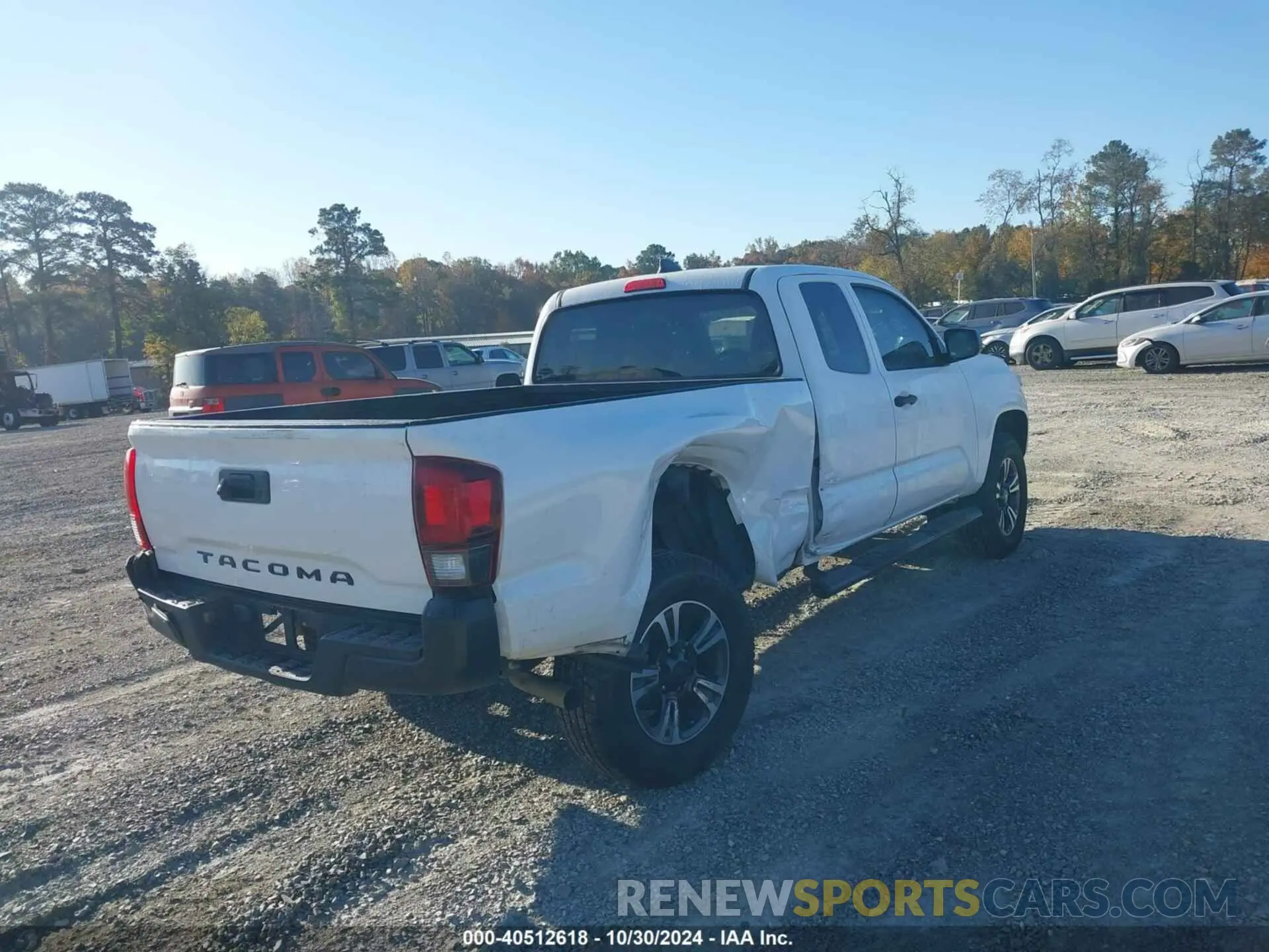 4 Photograph of a damaged car 5TFRX5GN5LX179598 TOYOTA TACOMA 2020