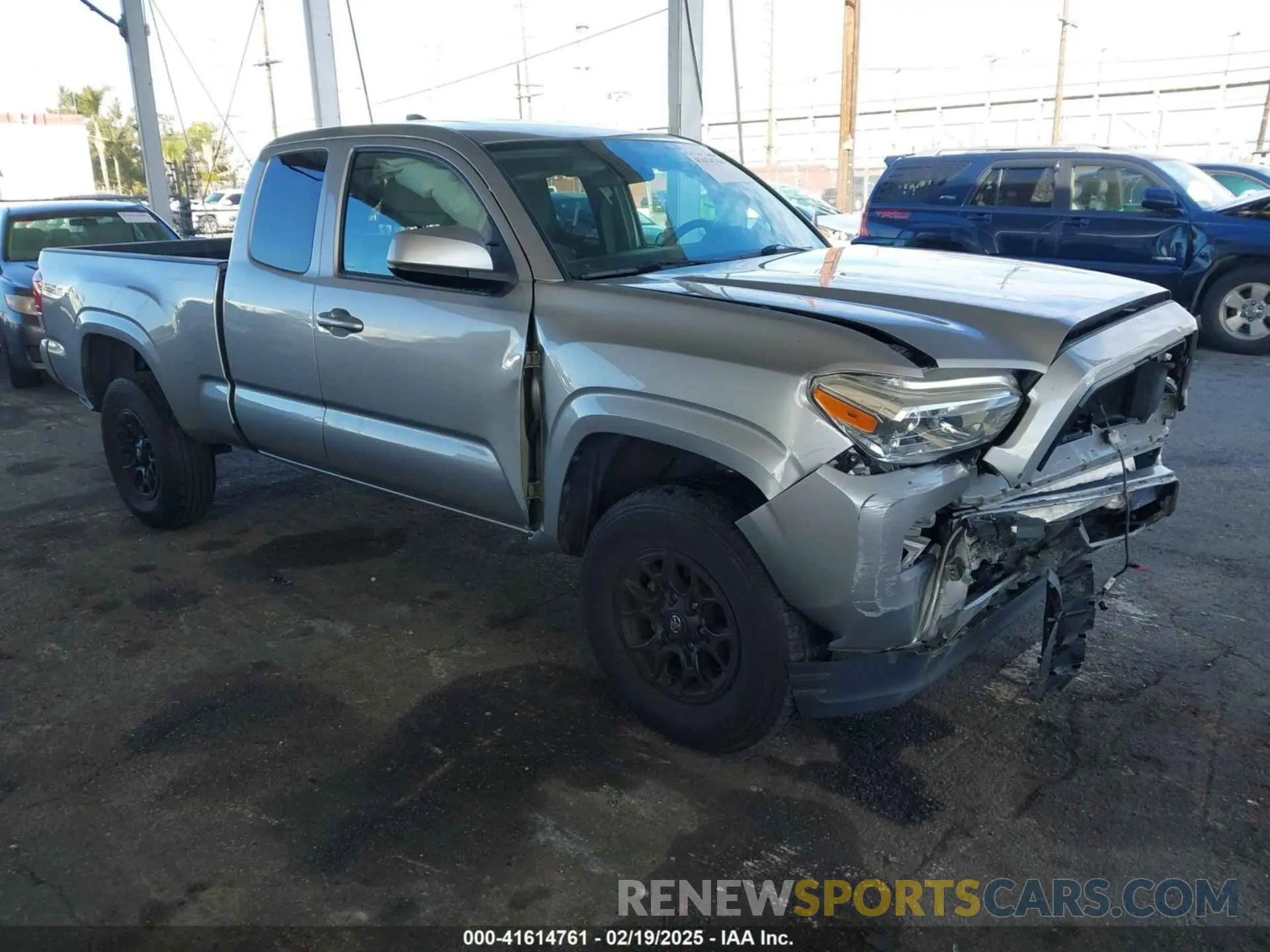 1 Photograph of a damaged car 5TFRX5GN6LX171879 TOYOTA TACOMA 2020