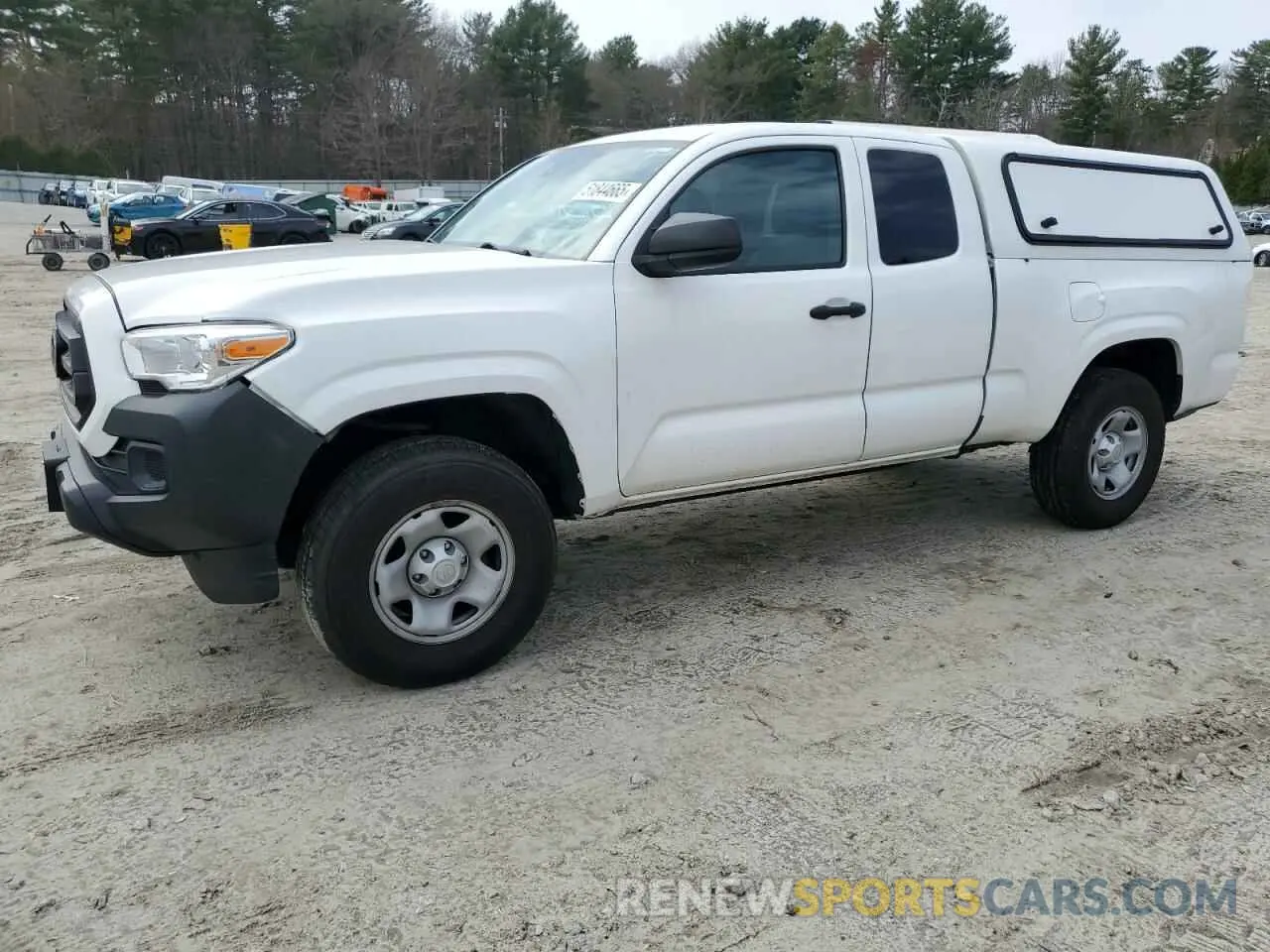 1 Photograph of a damaged car 5TFRX5GN6LX173549 TOYOTA TACOMA 2020