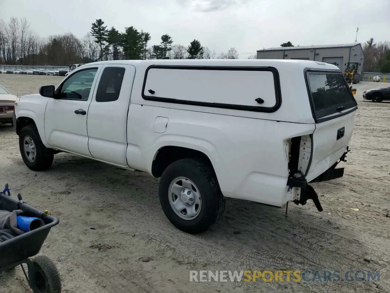 2 Photograph of a damaged car 5TFRX5GN6LX173549 TOYOTA TACOMA 2020