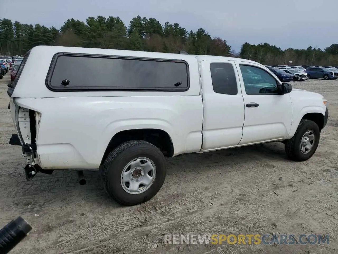 3 Photograph of a damaged car 5TFRX5GN6LX173549 TOYOTA TACOMA 2020