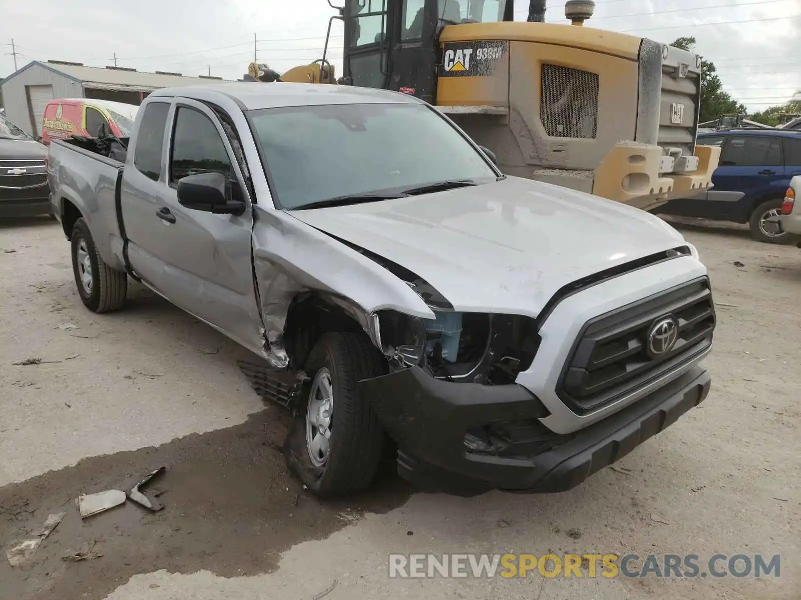 1 Photograph of a damaged car 5TFRX5GN6LX174183 TOYOTA TACOMA 2020