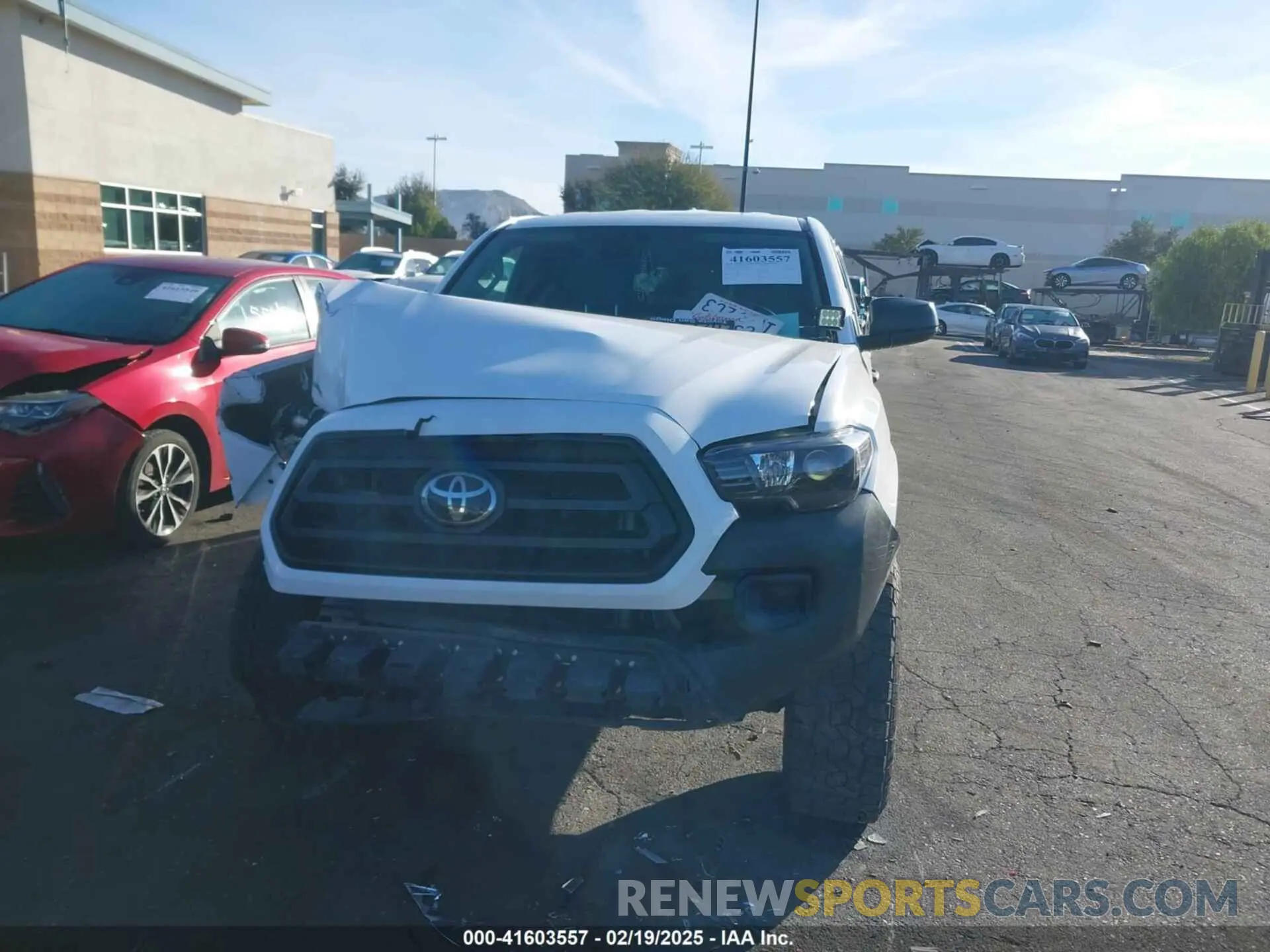 13 Photograph of a damaged car 5TFRX5GN6LX175818 TOYOTA TACOMA 2020