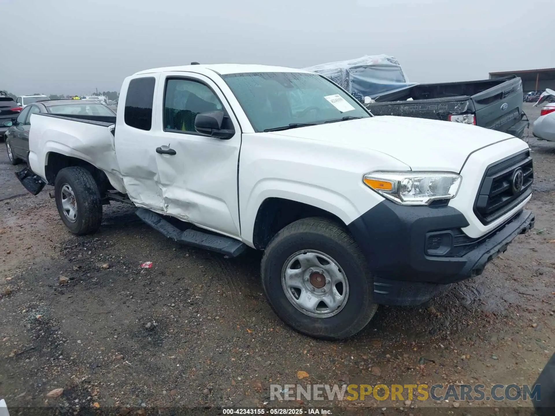 1 Photograph of a damaged car 5TFRX5GN6LX180680 TOYOTA TACOMA 2020