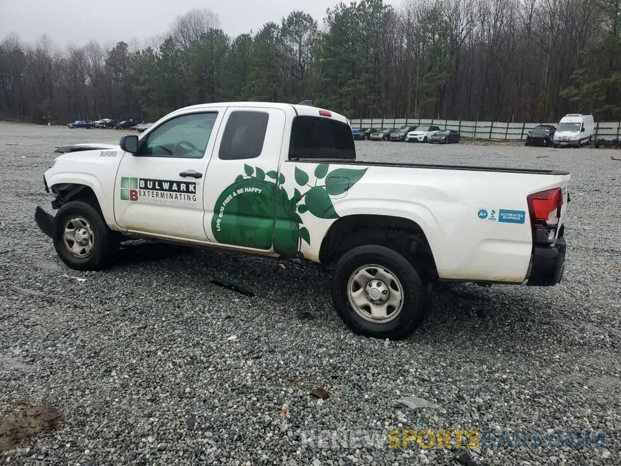 2 Photograph of a damaged car 5TFRX5GN7LX173706 TOYOTA TACOMA 2020