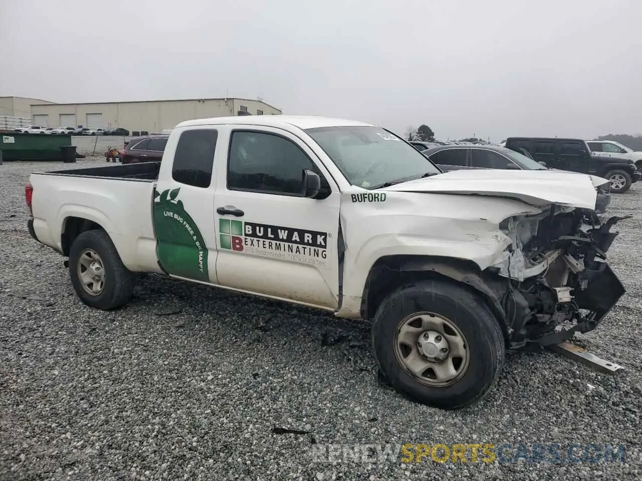 4 Photograph of a damaged car 5TFRX5GN7LX173706 TOYOTA TACOMA 2020