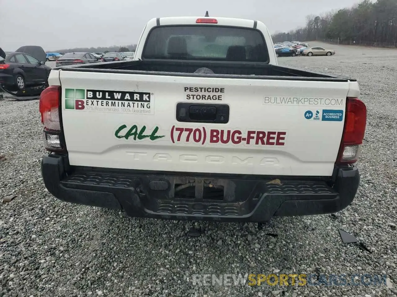 6 Photograph of a damaged car 5TFRX5GN7LX173706 TOYOTA TACOMA 2020