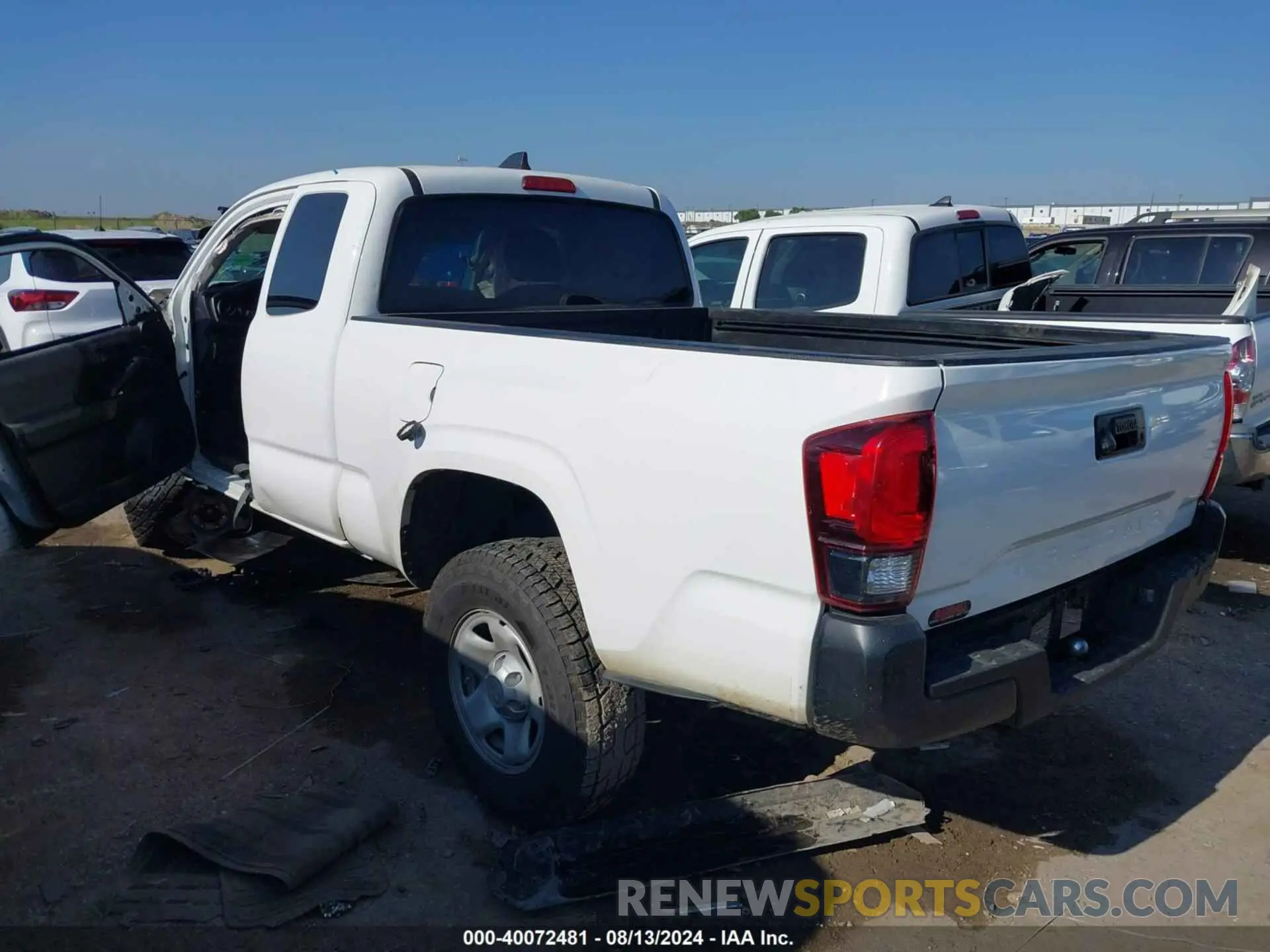 3 Photograph of a damaged car 5TFRX5GN8LX177389 TOYOTA TACOMA 2020