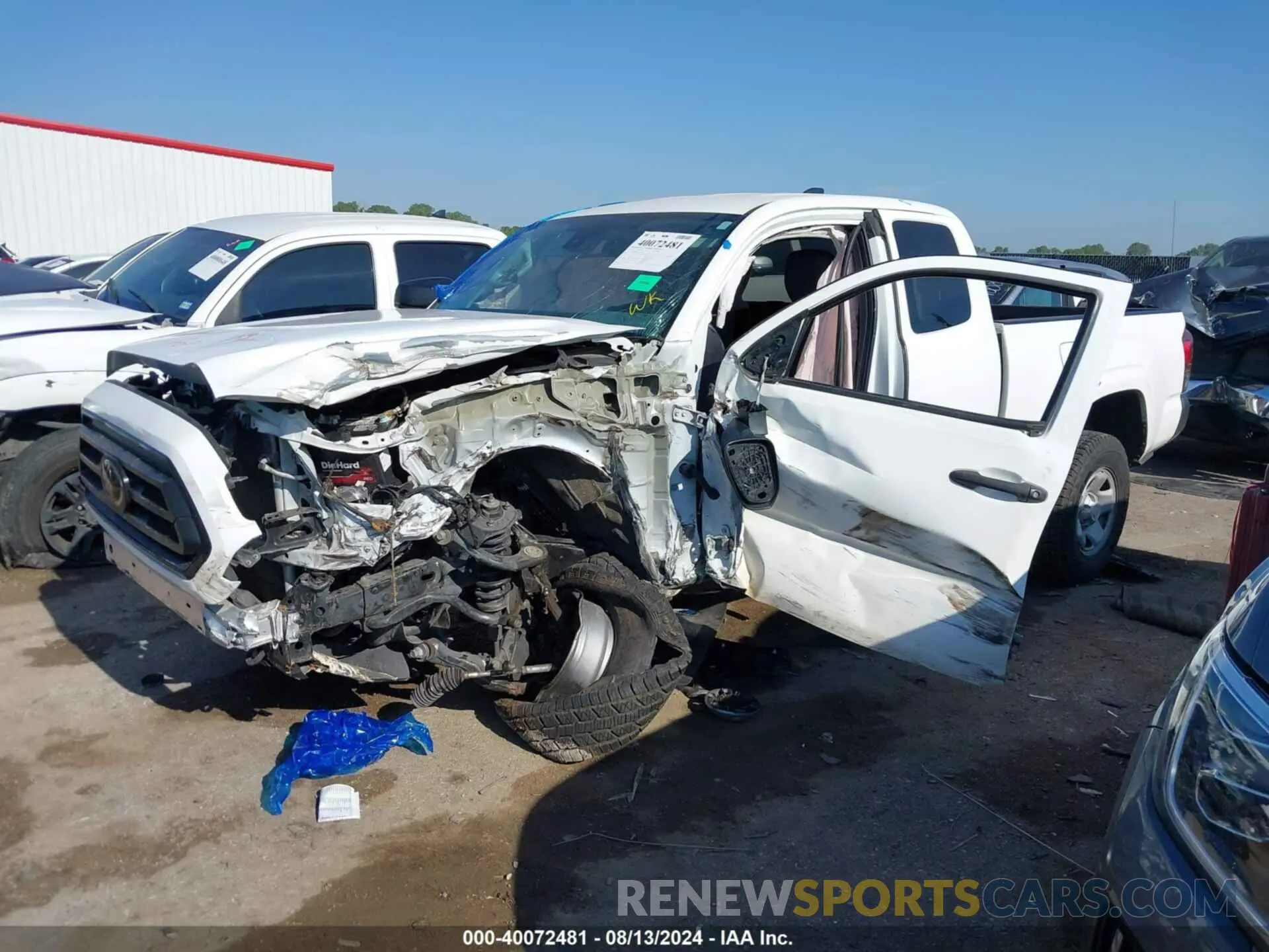 6 Photograph of a damaged car 5TFRX5GN8LX177389 TOYOTA TACOMA 2020