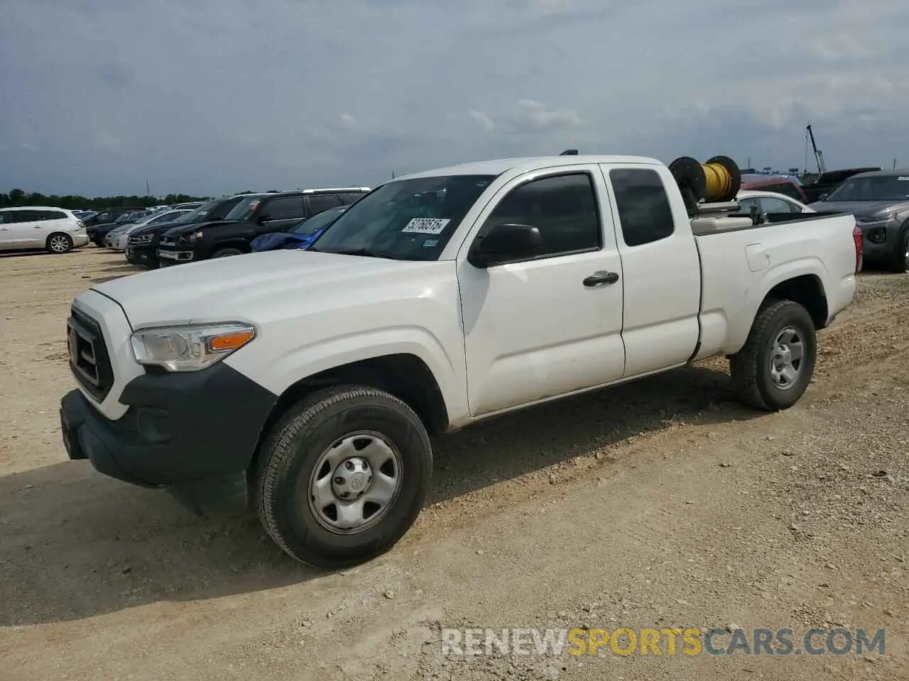 1 Photograph of a damaged car 5TFRX5GN8LX181944 TOYOTA TACOMA 2020