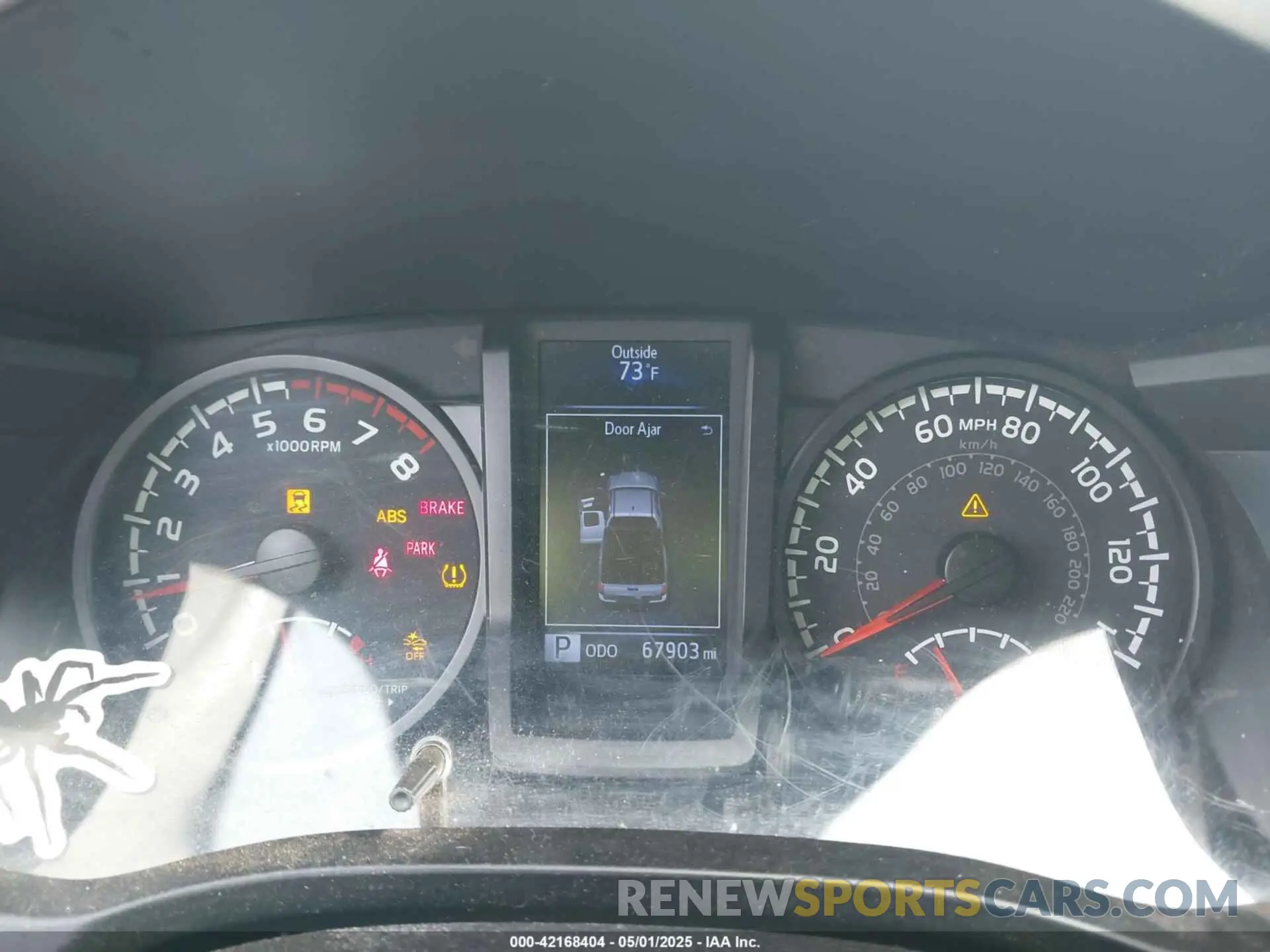 7 Photograph of a damaged car 5TFRX5GN8LX182205 TOYOTA TACOMA 2020