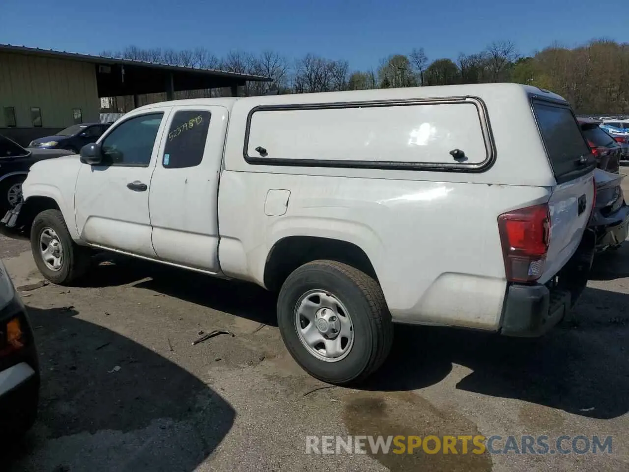 2 Photograph of a damaged car 5TFRX5GN9LX172895 TOYOTA TACOMA 2020