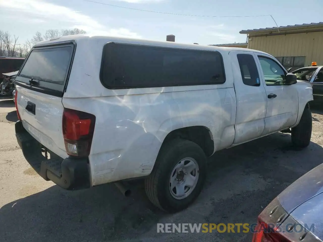 3 Photograph of a damaged car 5TFRX5GN9LX172895 TOYOTA TACOMA 2020