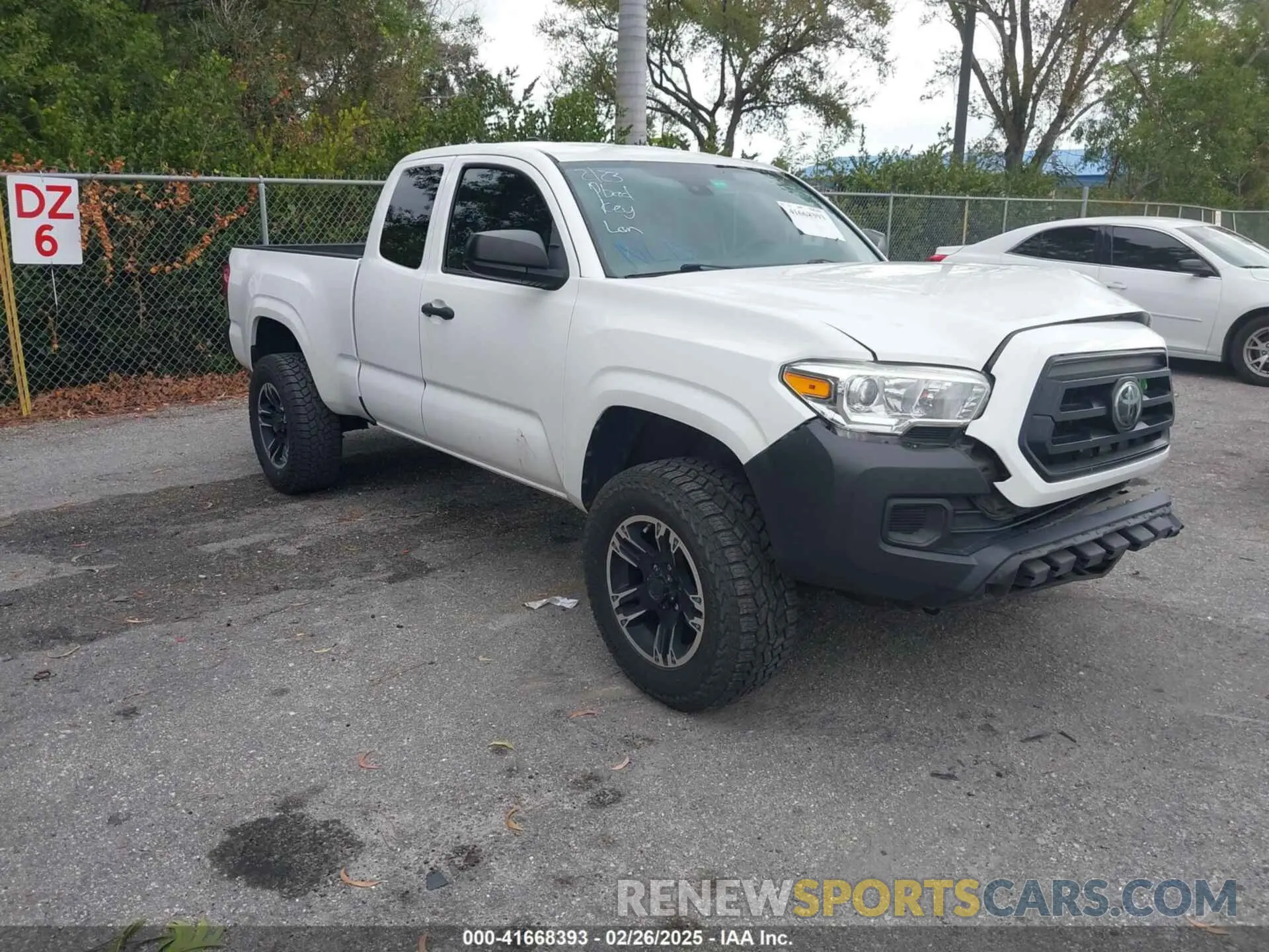 1 Photograph of a damaged car 5TFRX5GN9LX179393 TOYOTA TACOMA 2020