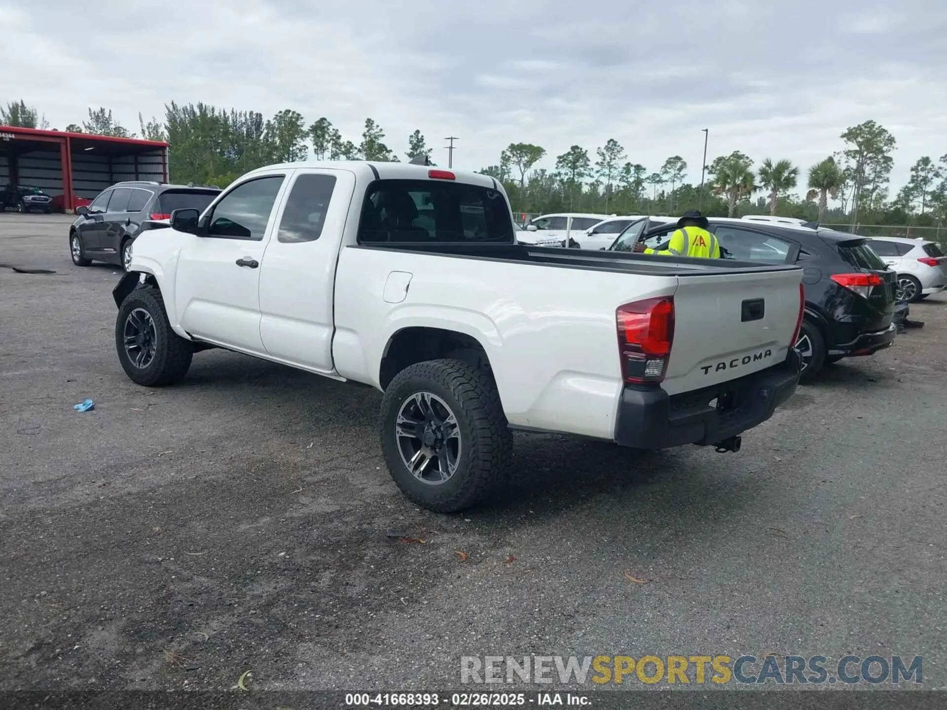 3 Photograph of a damaged car 5TFRX5GN9LX179393 TOYOTA TACOMA 2020