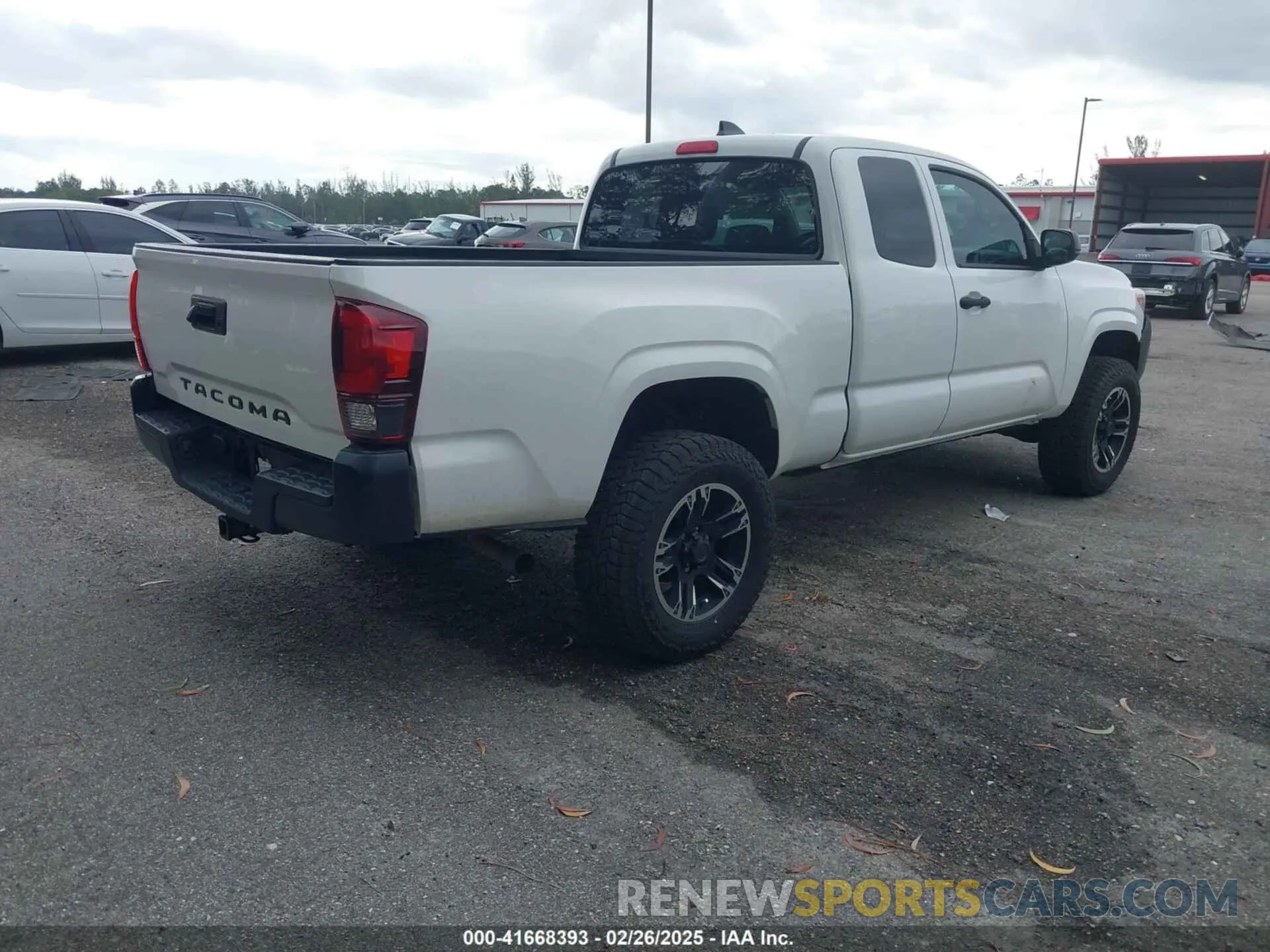 4 Photograph of a damaged car 5TFRX5GN9LX179393 TOYOTA TACOMA 2020