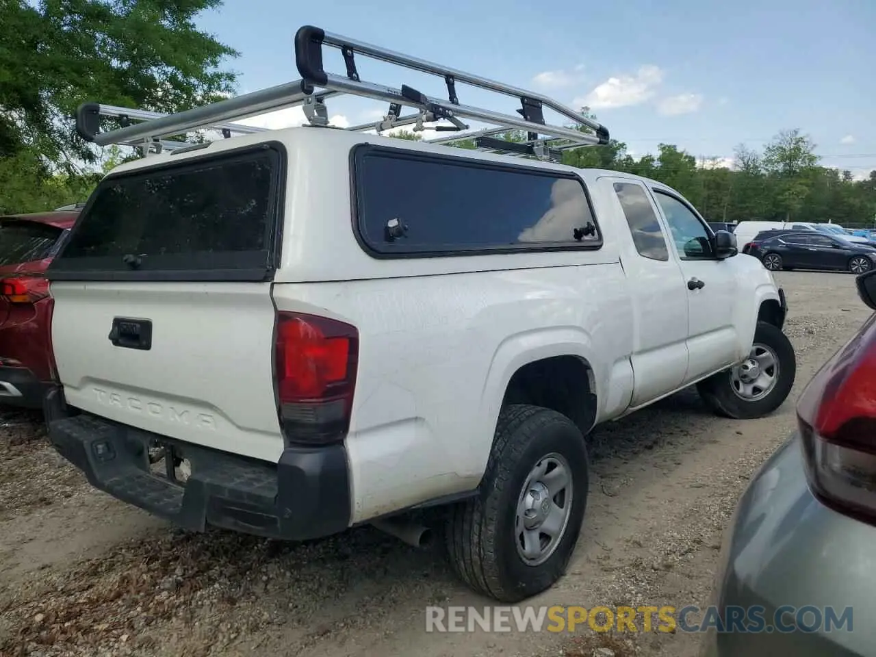 3 Photograph of a damaged car 5TFRX5GNXLX173957 TOYOTA TACOMA 2020