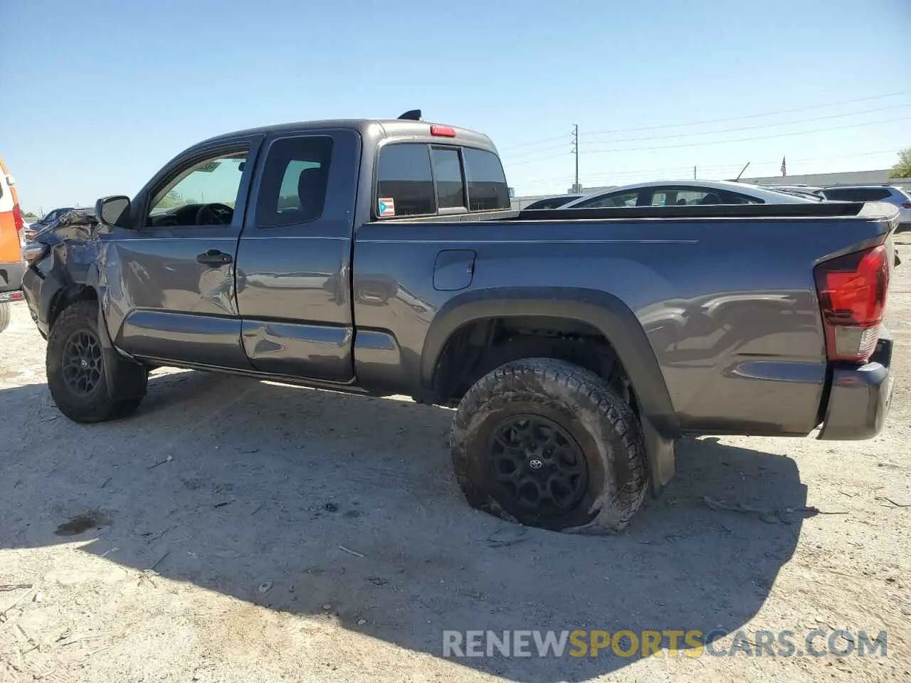 2 Photograph of a damaged car 5TFRZ5CN0LX092191 TOYOTA TACOMA 2020