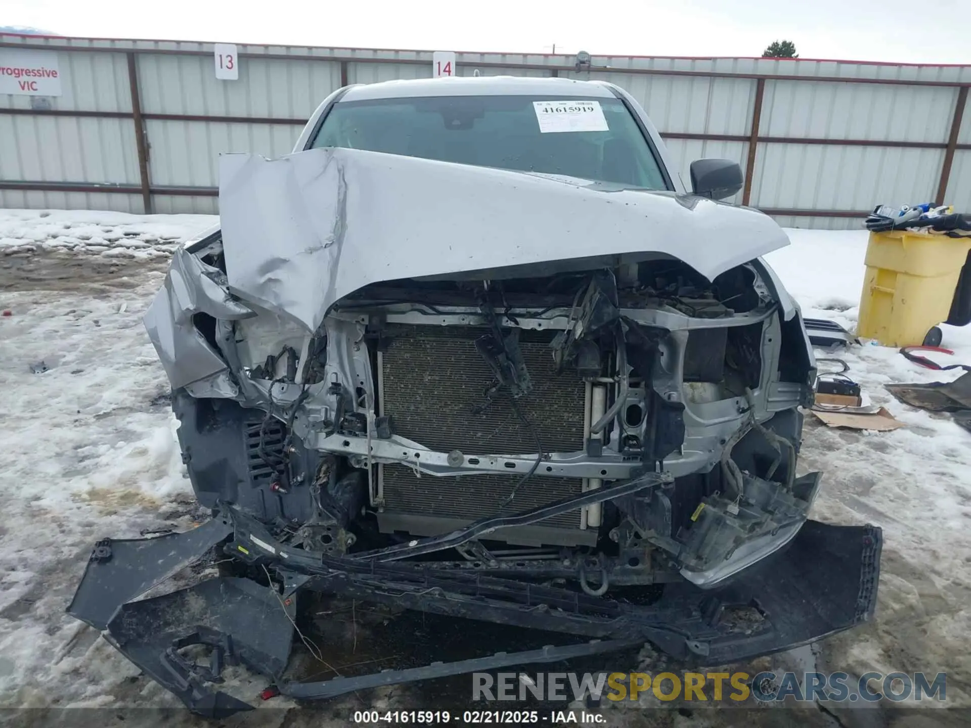 13 Photograph of a damaged car 5TFSX5EN0LX072852 TOYOTA TACOMA 2020