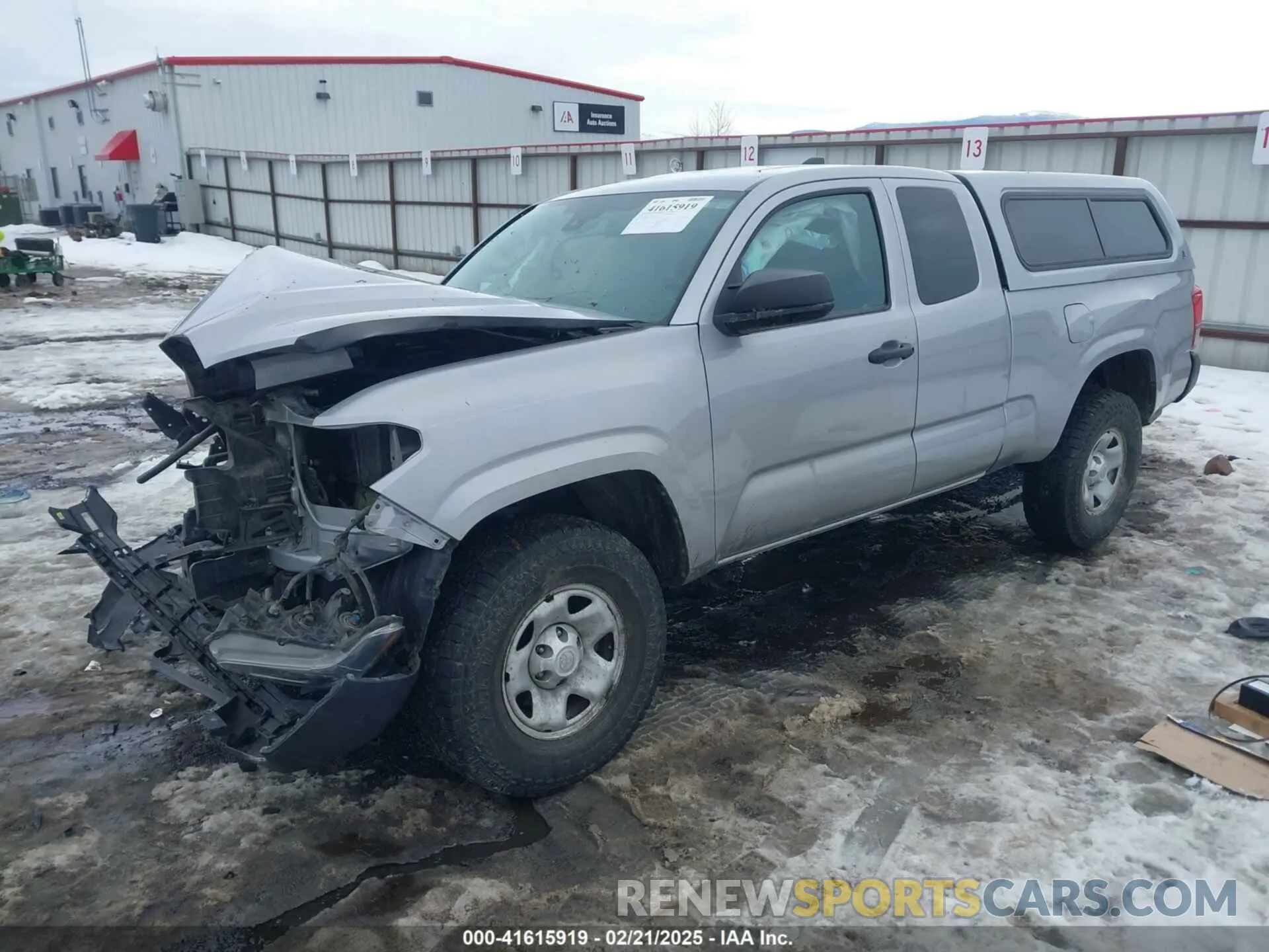 2 Photograph of a damaged car 5TFSX5EN0LX072852 TOYOTA TACOMA 2020