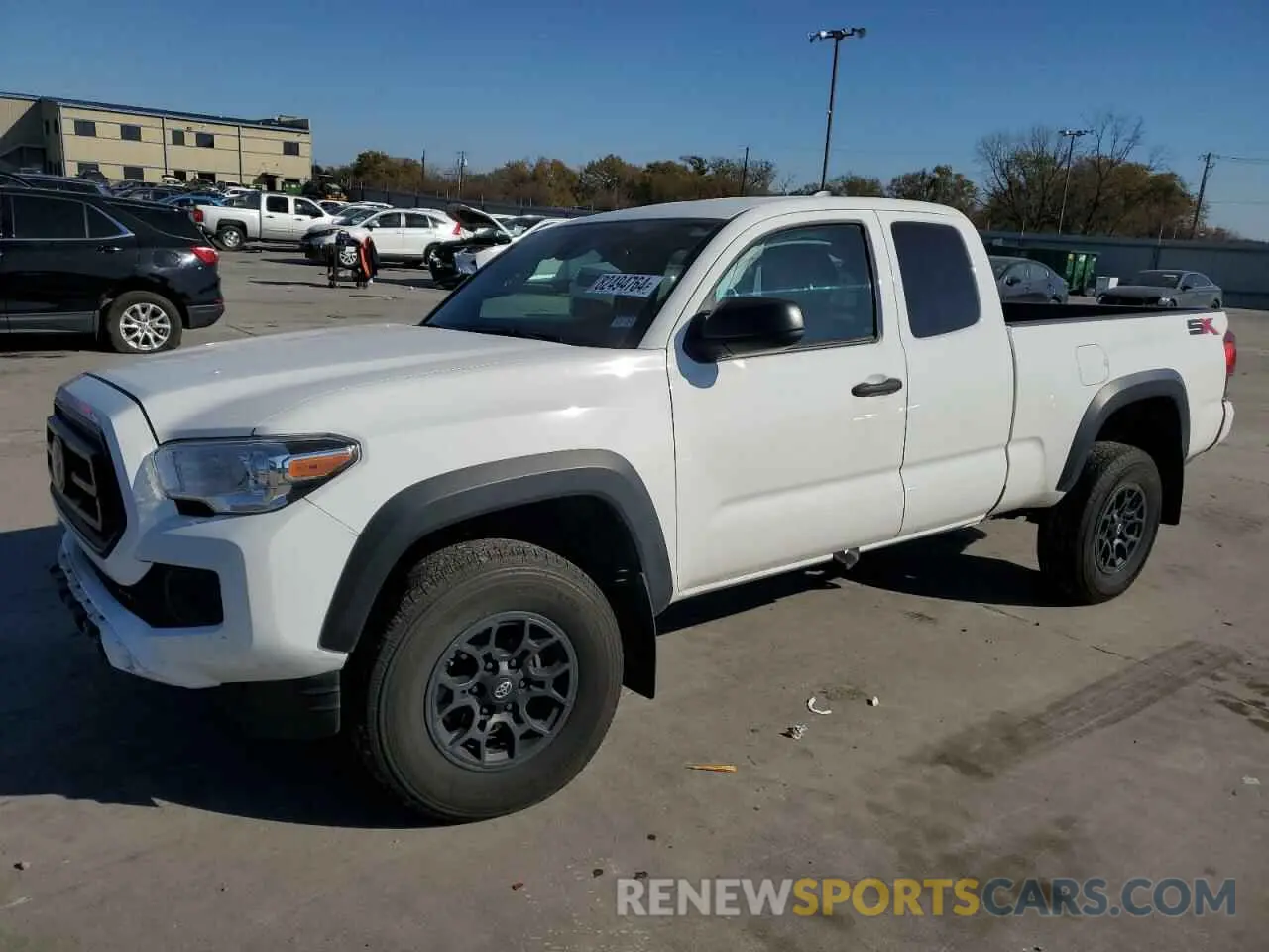 1 Photograph of a damaged car 5TFSZ5AN3LX223585 TOYOTA TACOMA 2020