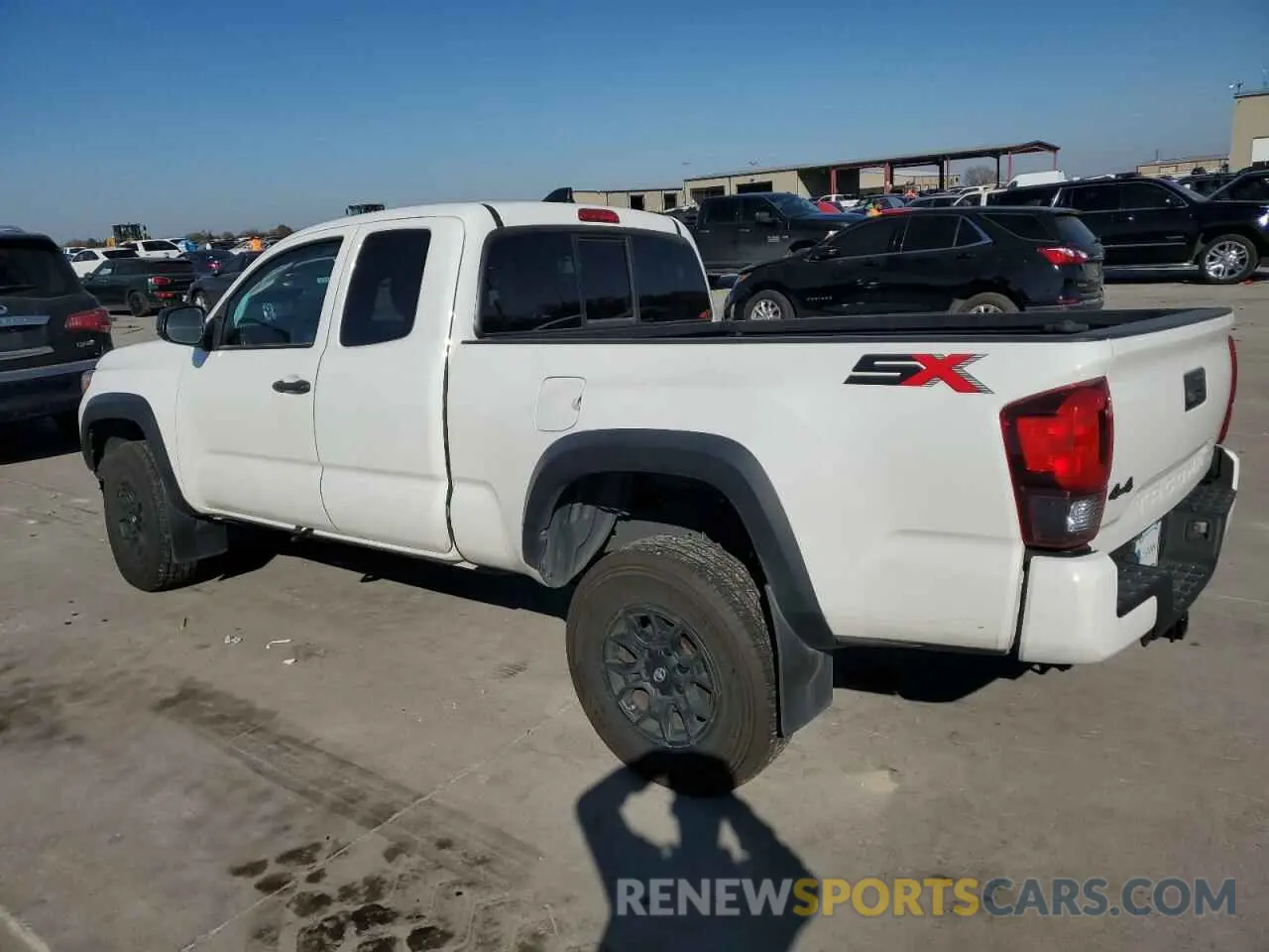 2 Photograph of a damaged car 5TFSZ5AN3LX223585 TOYOTA TACOMA 2020