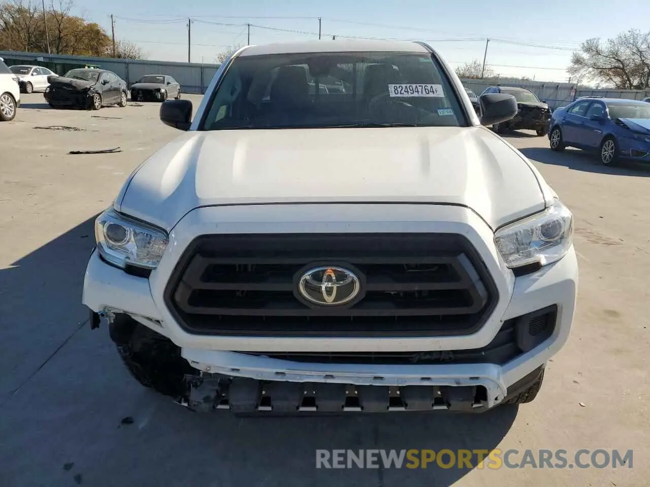 5 Photograph of a damaged car 5TFSZ5AN3LX223585 TOYOTA TACOMA 2020