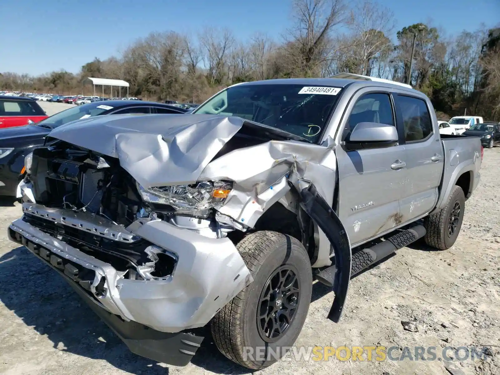 2 Photograph of a damaged car 3TMAZ5CN0MM140468 TOYOTA TACOMA 2021