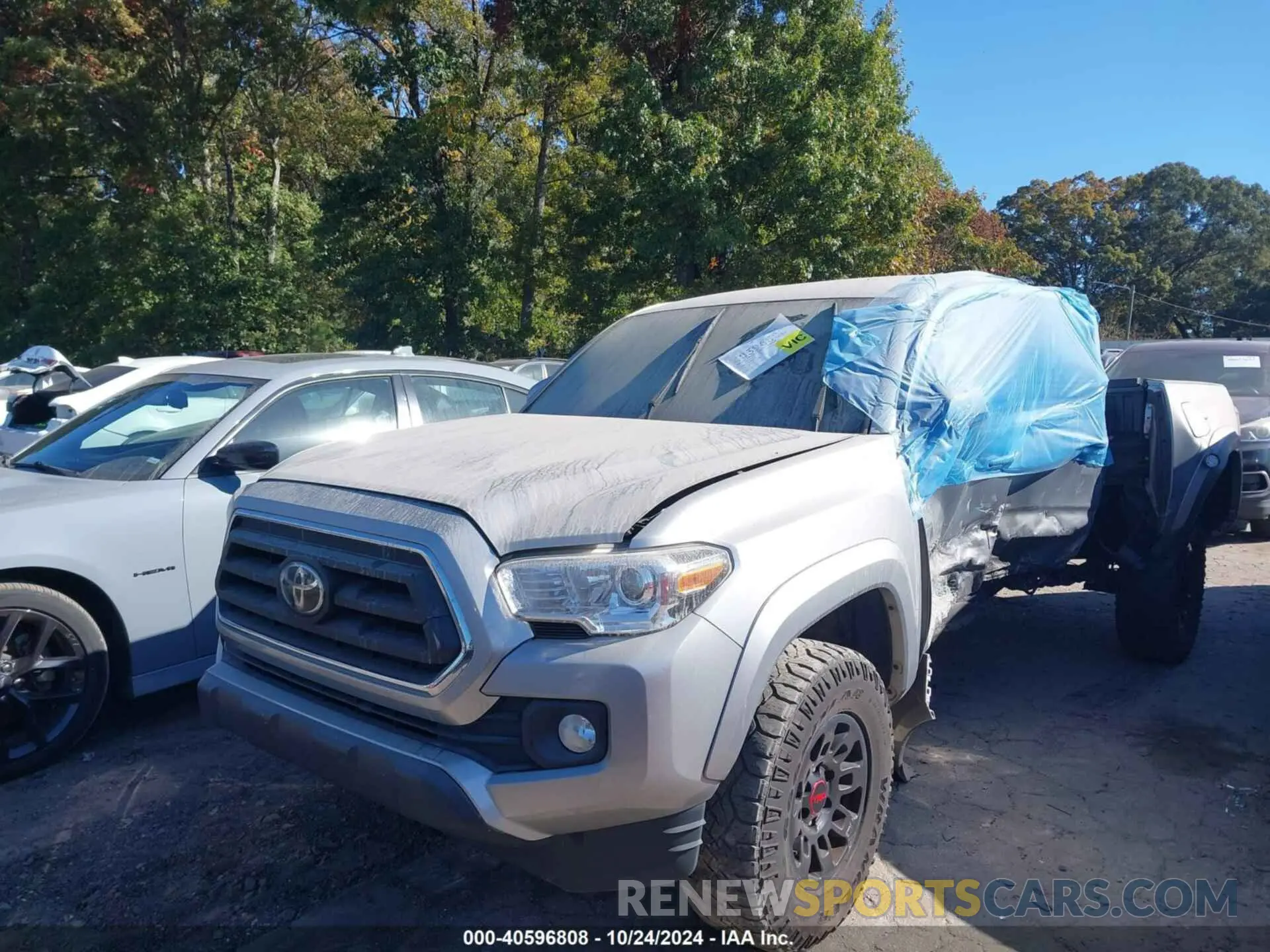 2 Photograph of a damaged car 3TMAZ5CN0MM147310 TOYOTA TACOMA 2021
