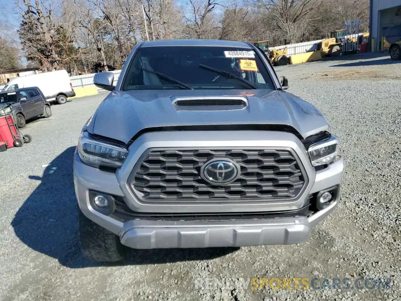 5 Photograph of a damaged car 3TMAZ5CN0MM147937 TOYOTA TACOMA 2021