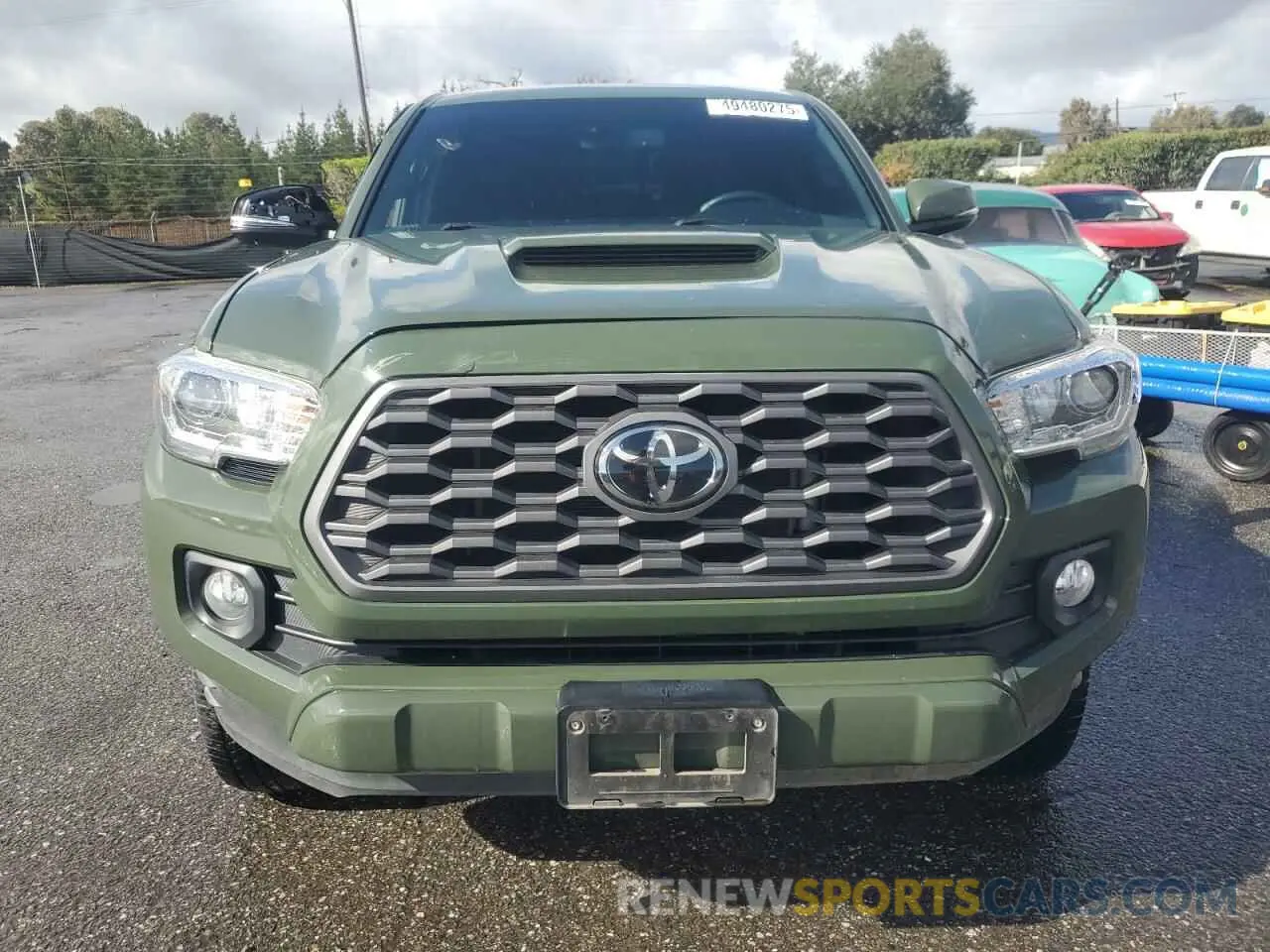 5 Photograph of a damaged car 3TMAZ5CN0MM155035 TOYOTA TACOMA 2021