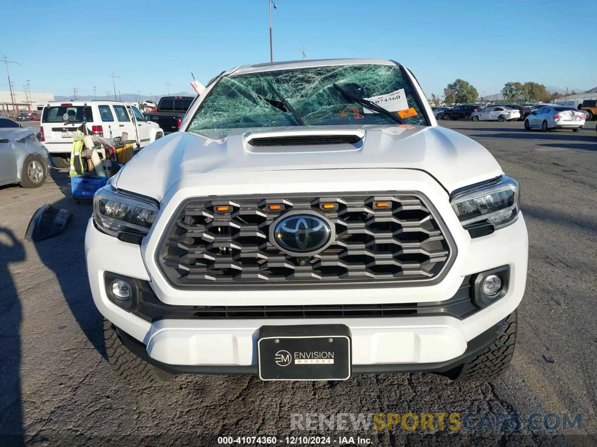 12 Photograph of a damaged car 3TMAZ5CN1MM141368 TOYOTA TACOMA 2021