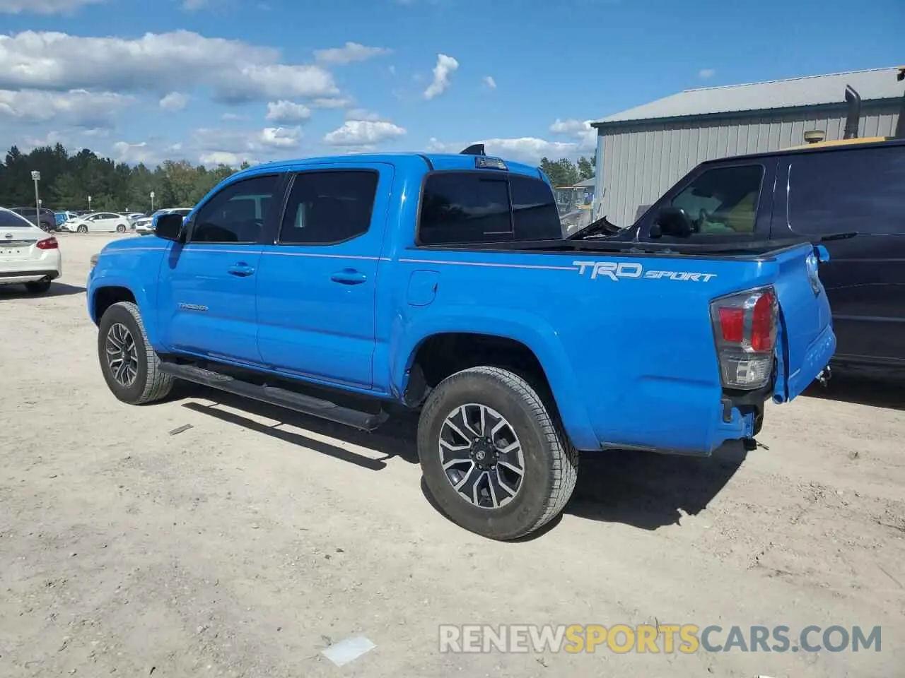 2 Photograph of a damaged car 3TMAZ5CN1MM150832 TOYOTA TACOMA 2021