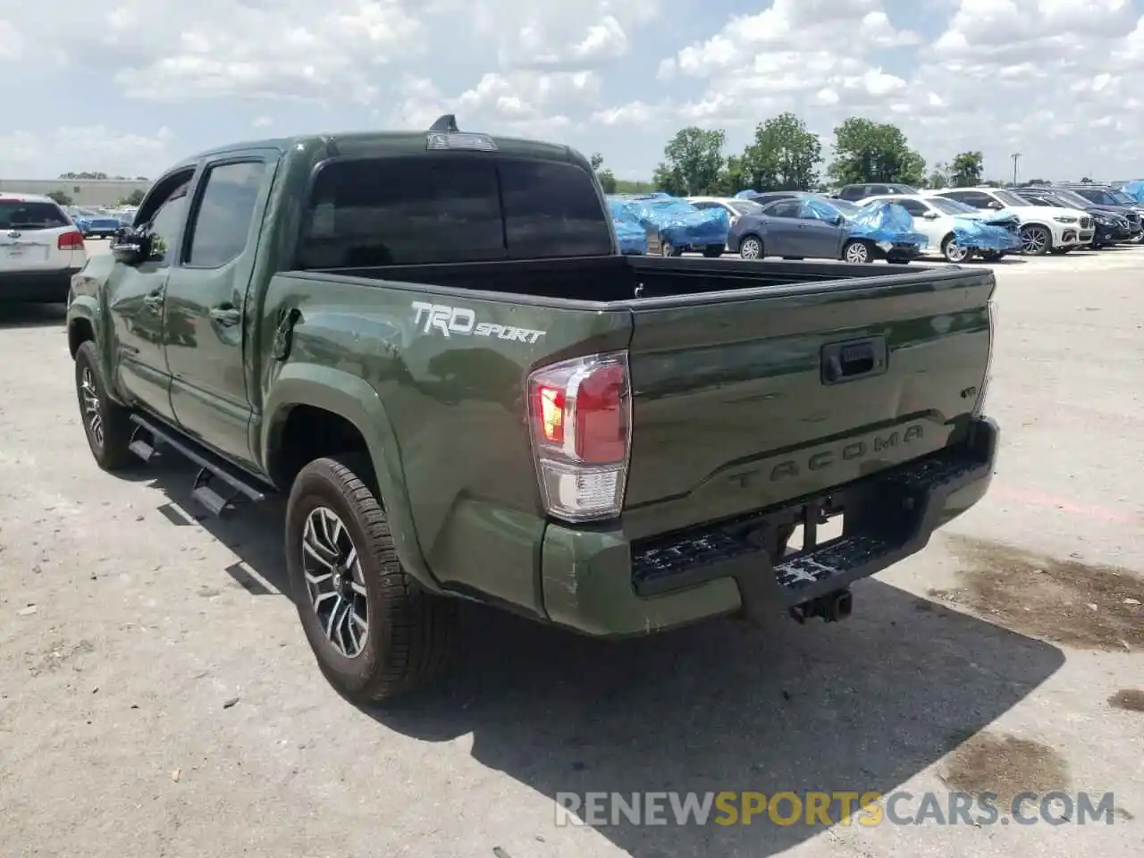 3 Photograph of a damaged car 3TMAZ5CN1MM154718 TOYOTA TACOMA 2021