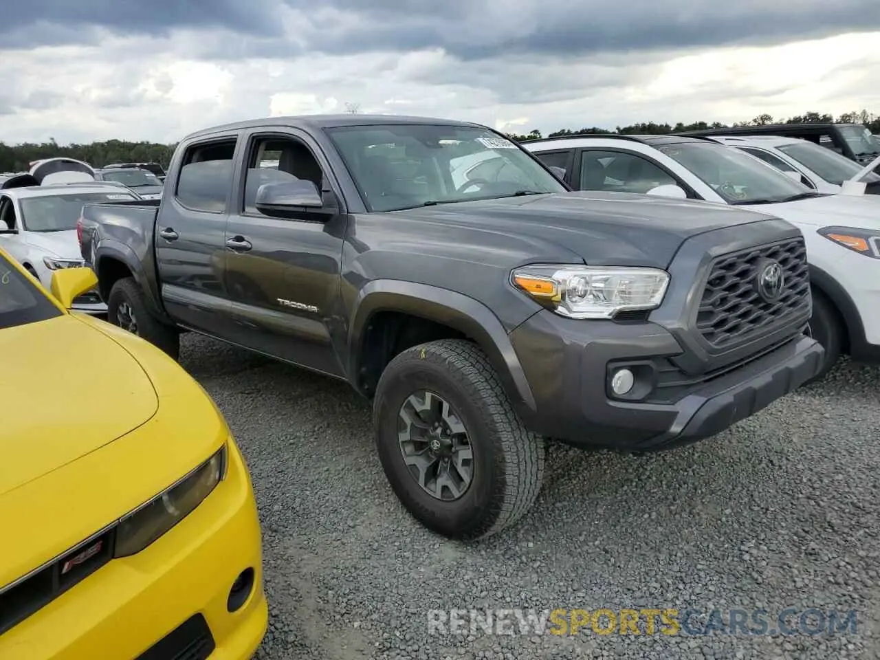 4 Photograph of a damaged car 3TMAZ5CN1MM158302 TOYOTA TACOMA 2021