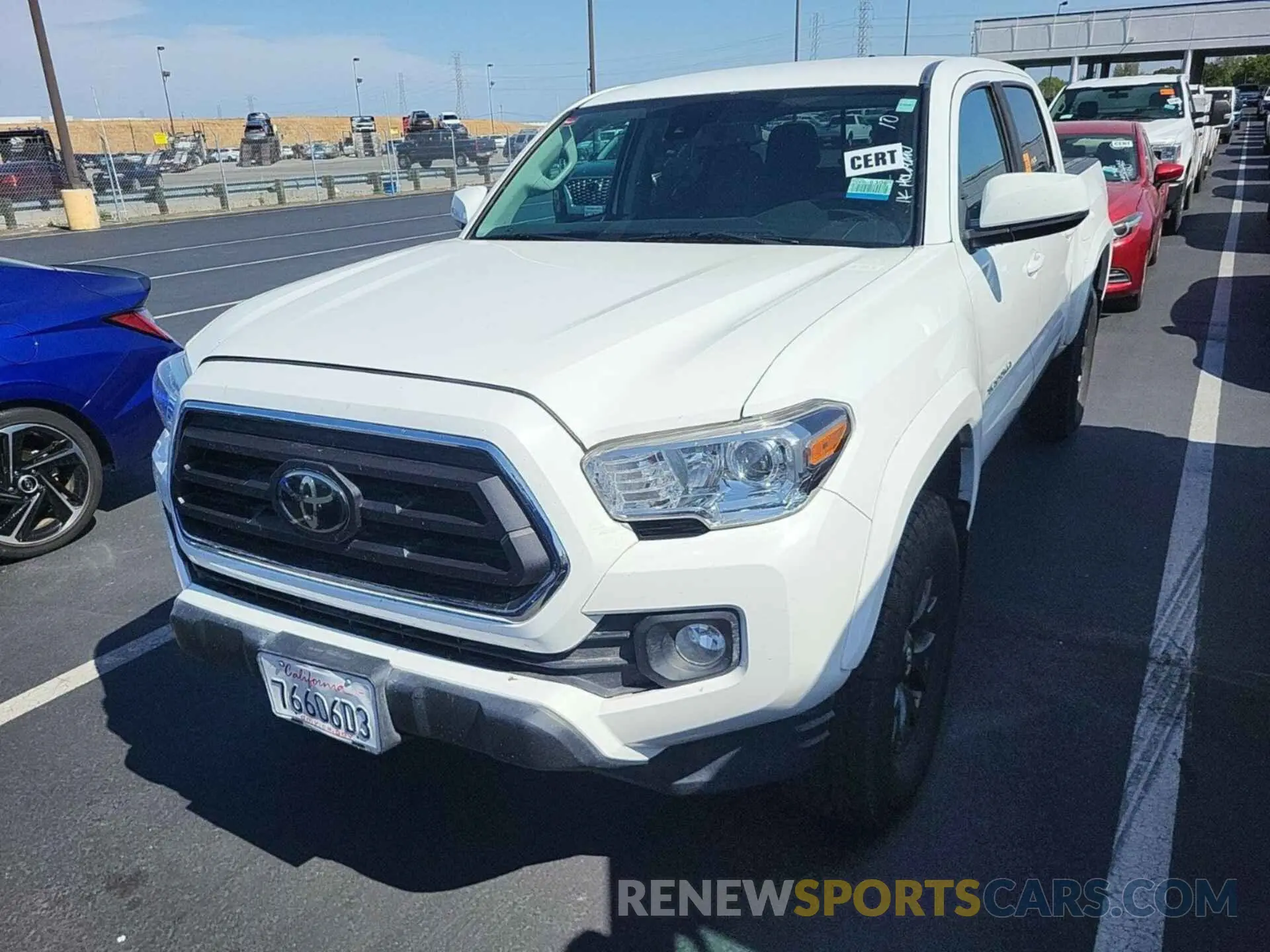 20 Photograph of a damaged car 3TMAZ5CN2MM143310 TOYOTA TACOMA 2021
