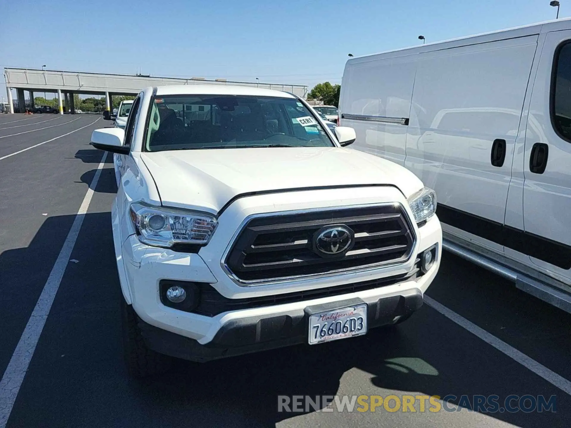 29 Photograph of a damaged car 3TMAZ5CN2MM143310 TOYOTA TACOMA 2021