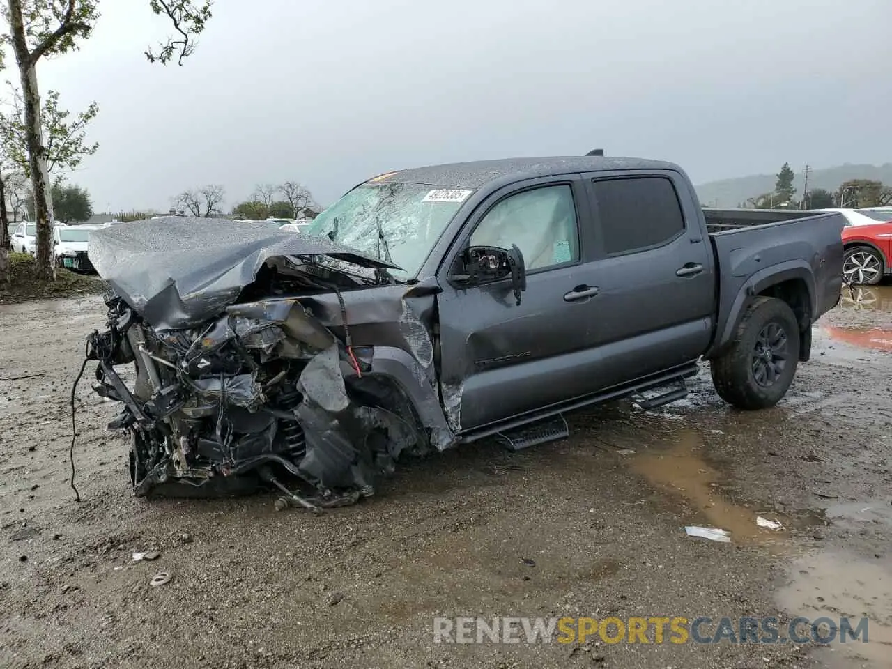 1 Photograph of a damaged car 3TMAZ5CN2MM144196 TOYOTA TACOMA 2021
