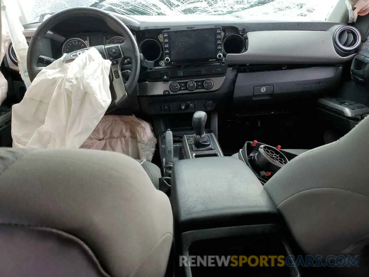 8 Photograph of a damaged car 3TMAZ5CN2MM144196 TOYOTA TACOMA 2021