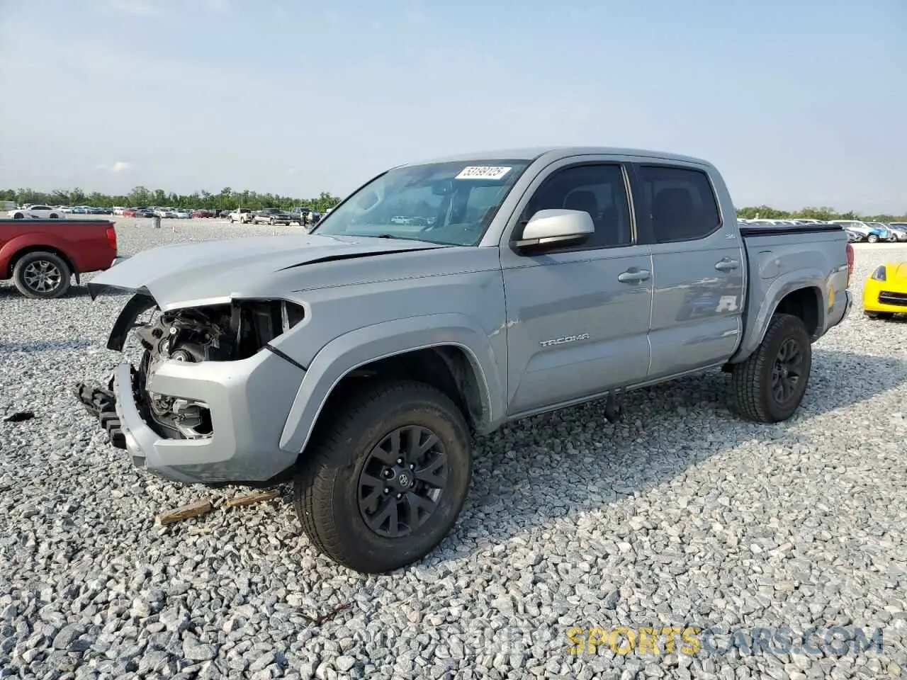 1 Photograph of a damaged car 3TMAZ5CN2MM148474 TOYOTA TACOMA 2021