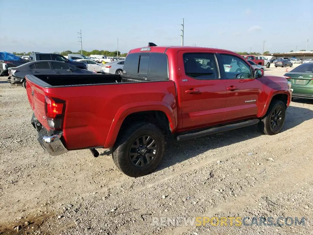 3 Photograph of a damaged car 3TMAZ5CN2MM155005 TOYOTA TACOMA 2021