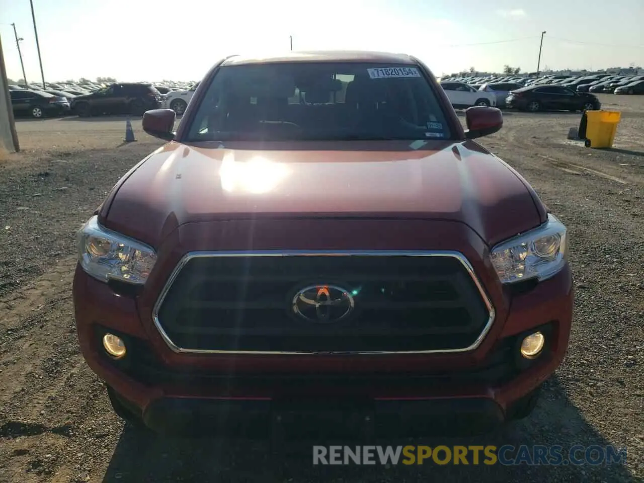 5 Photograph of a damaged car 3TMAZ5CN2MM155005 TOYOTA TACOMA 2021