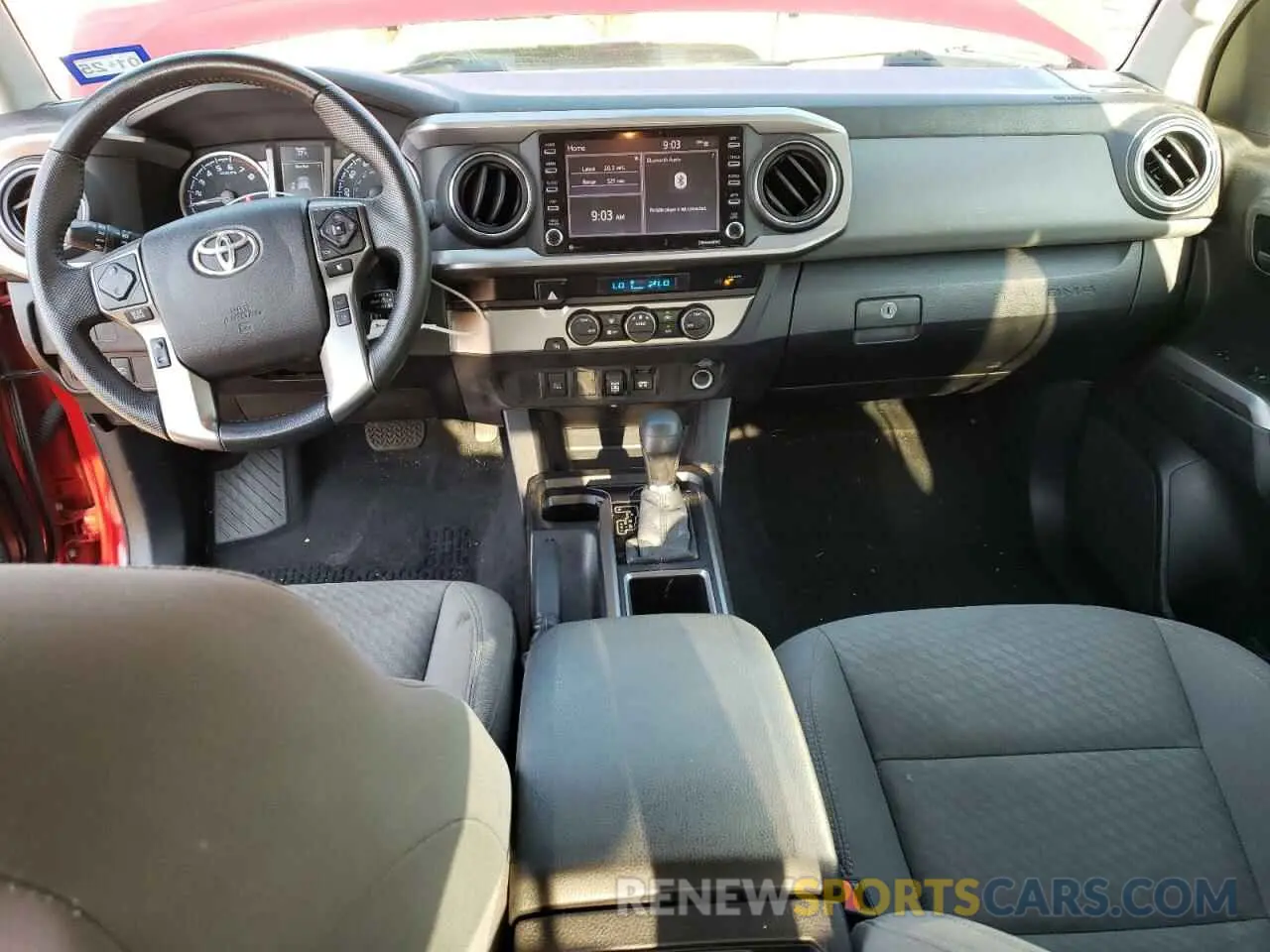 8 Photograph of a damaged car 3TMAZ5CN2MM155005 TOYOTA TACOMA 2021