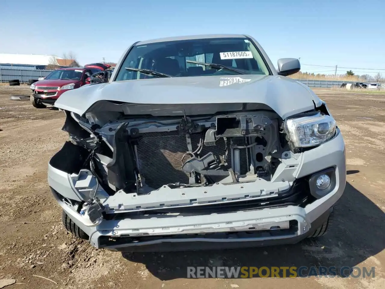 5 Photograph of a damaged car 3TMAZ5CN3MM146300 TOYOTA TACOMA 2021