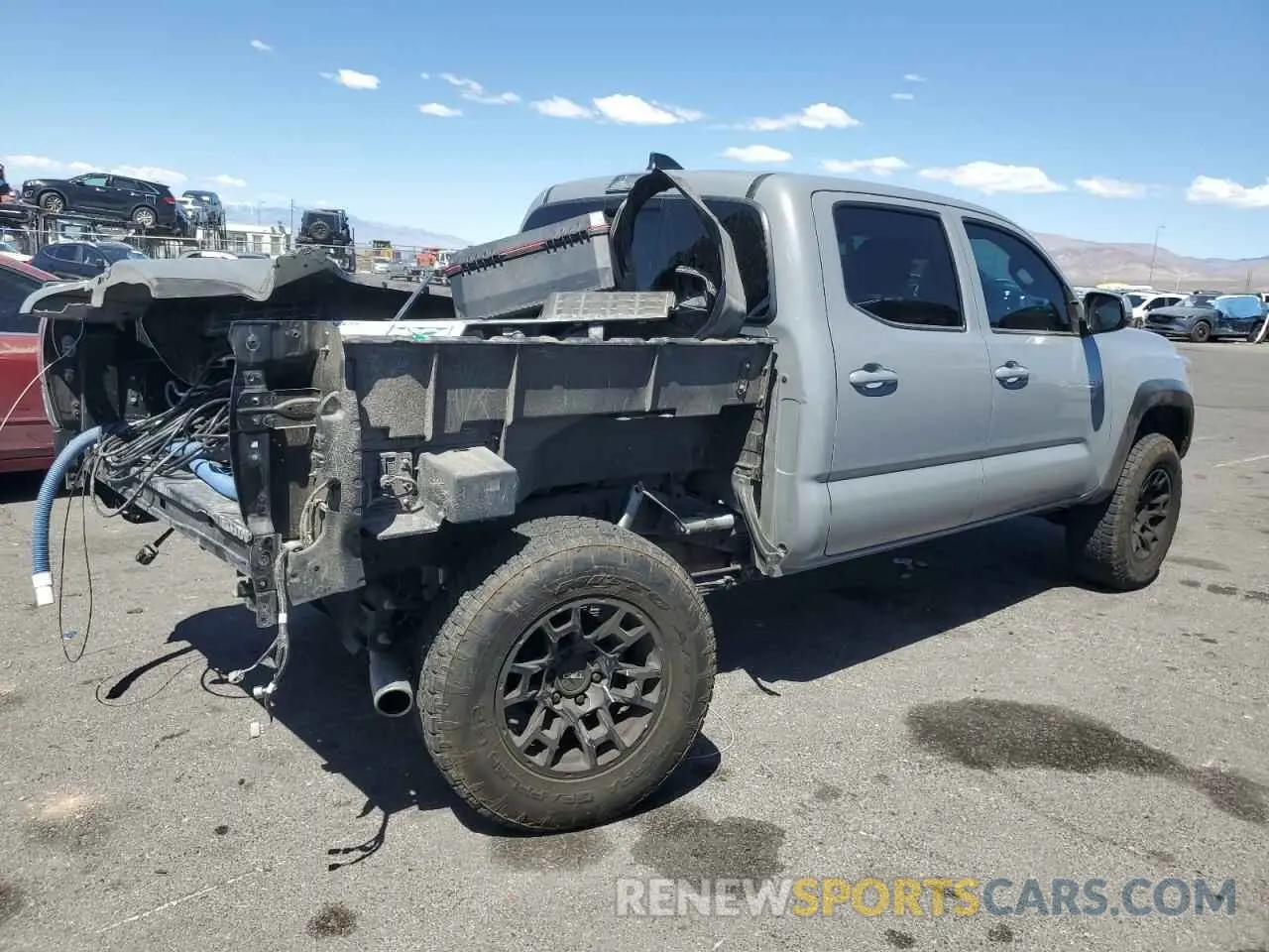 3 Photograph of a damaged car 3TMAZ5CN3MM154798 TOYOTA TACOMA 2021