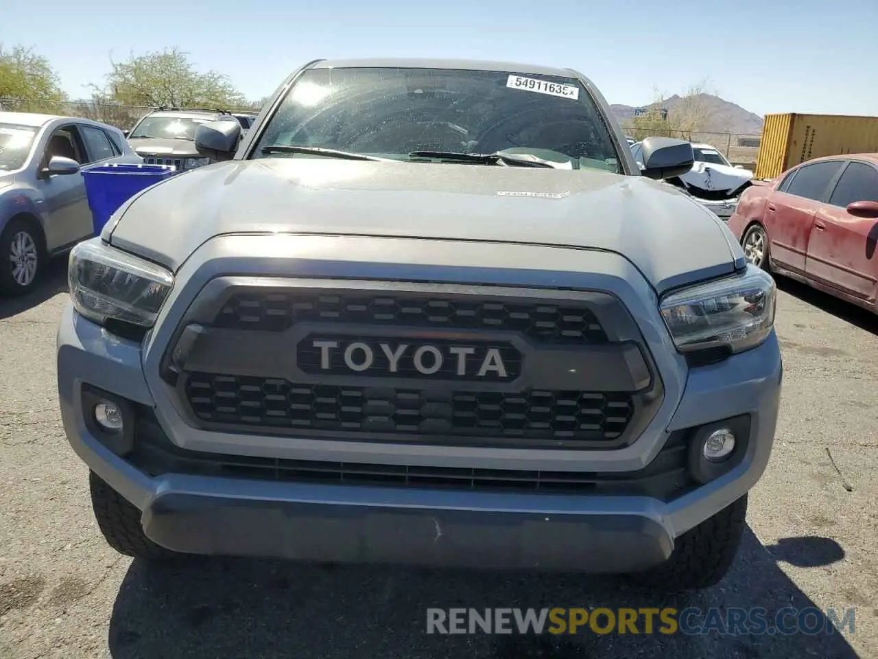 5 Photograph of a damaged car 3TMAZ5CN3MM154798 TOYOTA TACOMA 2021